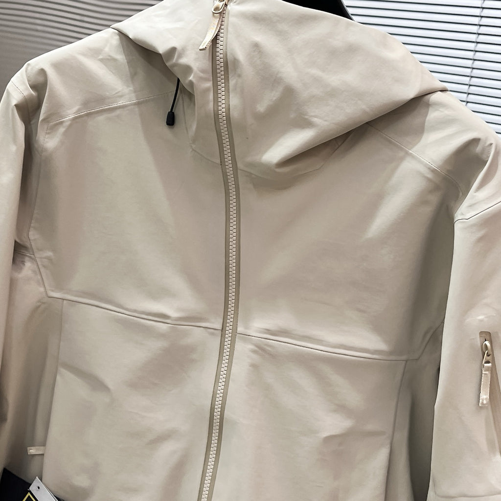 Unisex Waterproof Windproof Anti-Wrinkle Hardshell Jacket All-Weather Easy Care