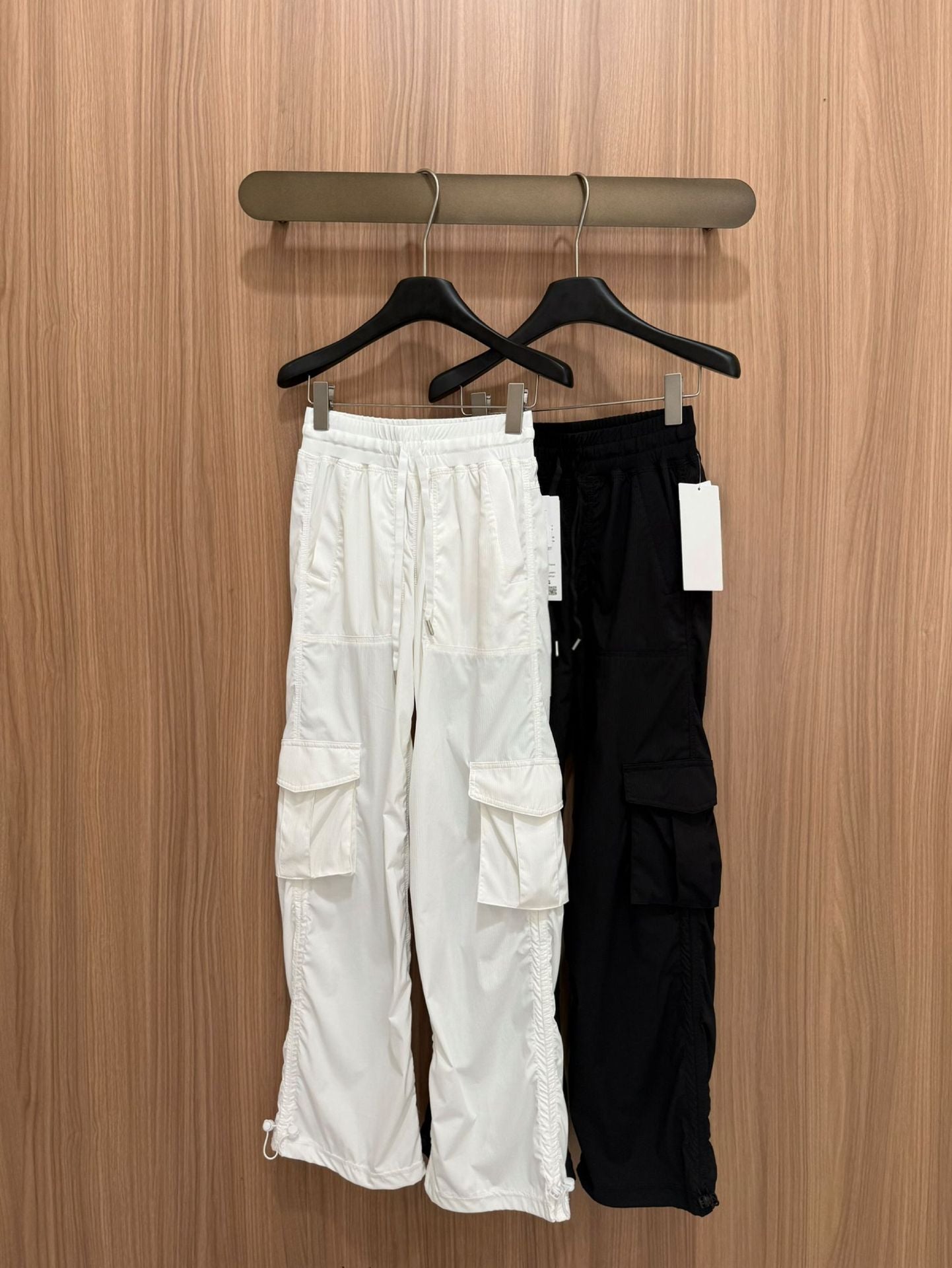 Dance Studio Workwear Loose Pants Lightweight Outdoor Quick-Dry Casual Sports High-Waist Drawstring Straight-Leg Pants for Women