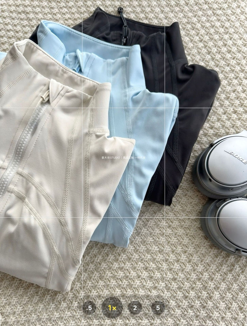 *Define Canada Short Style Cropped Yoga Sports Jacket Women's Slim Stand Collar Fitness Jacket Spring Women