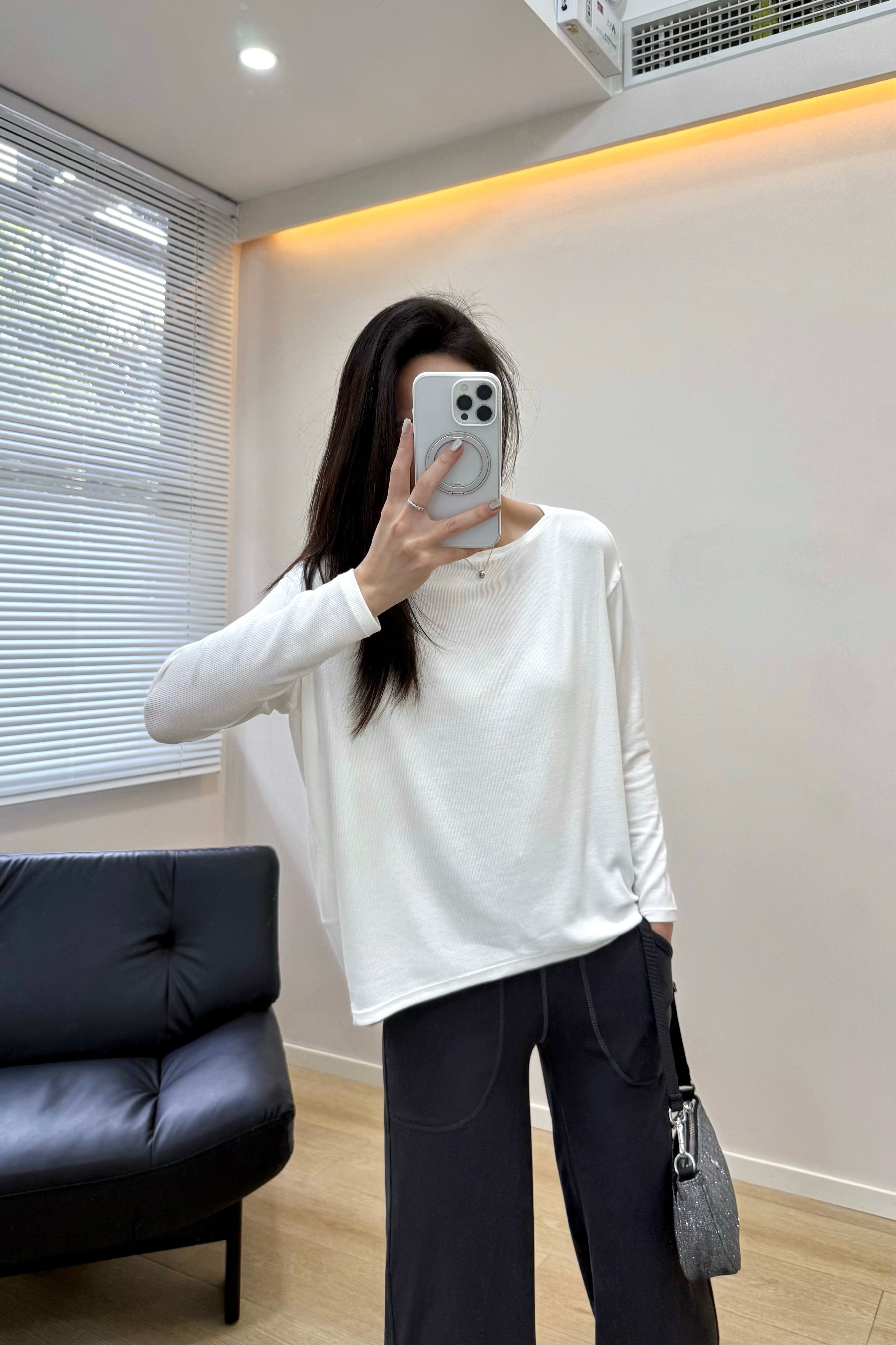 Women's Action Tencel Modal Soft Long Sleeve Breathable Activewear Yoga Running Casual Top Wearing