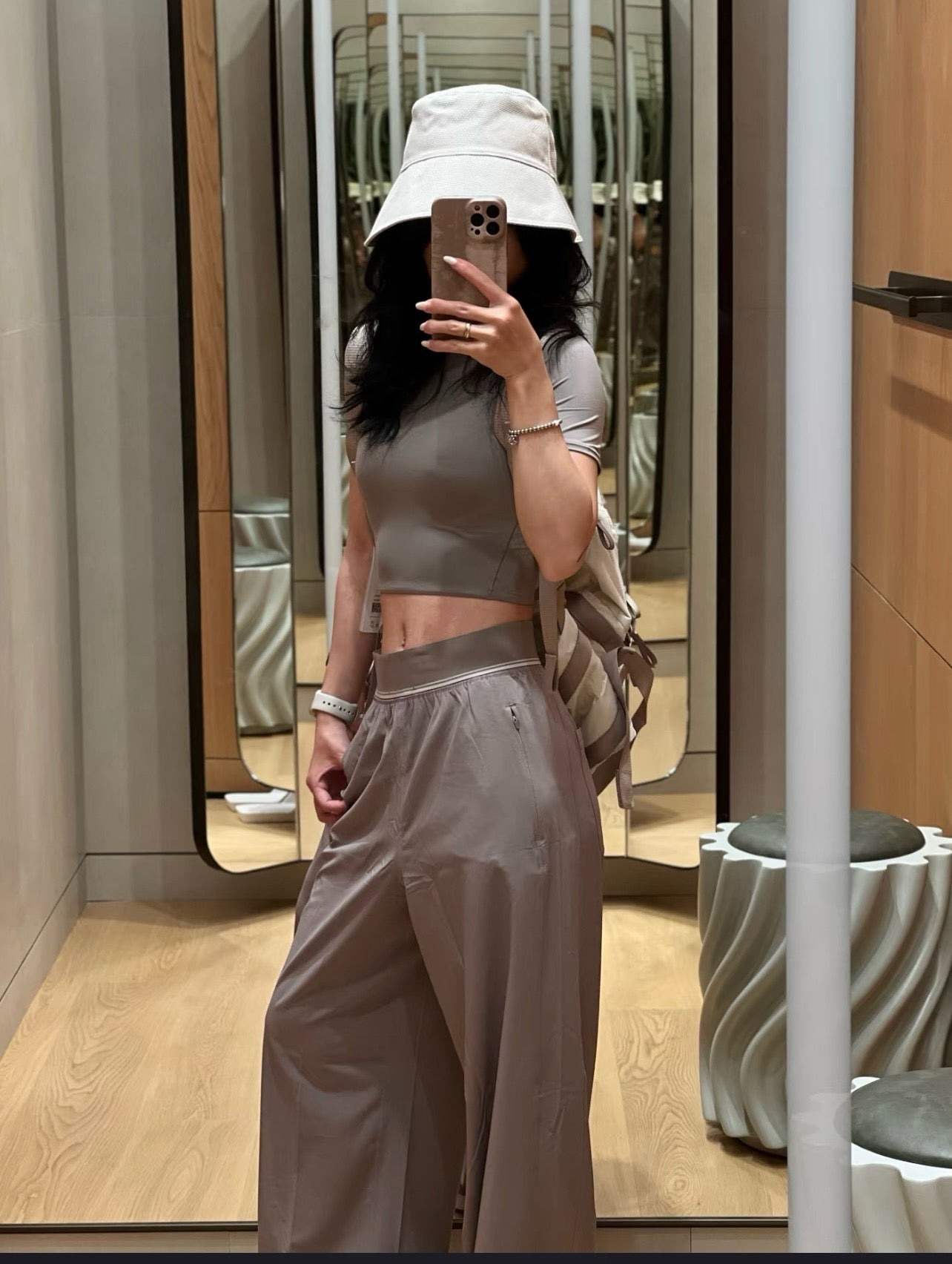 Swift Women's High-Waist Wide-Leg Pants Lightweight Breathable Casual