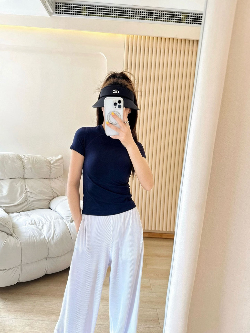 *ALO Nude Seamless Running Short Sleeve Summer Quick-Dry Sports Fitness Running Training Breathable Yoga One-Piece Fabric T