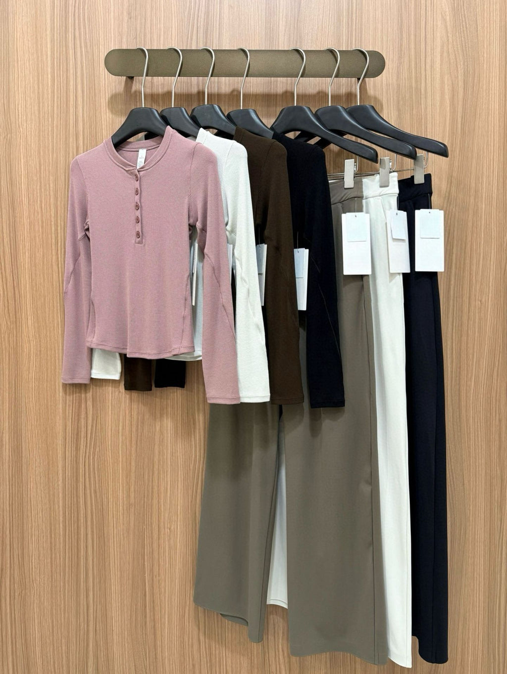 Daydrift Stretch Casual Trousers Draped Four-Way Stretch Elastic High Waist Lazy Loose Wide-Leg Pants for Women