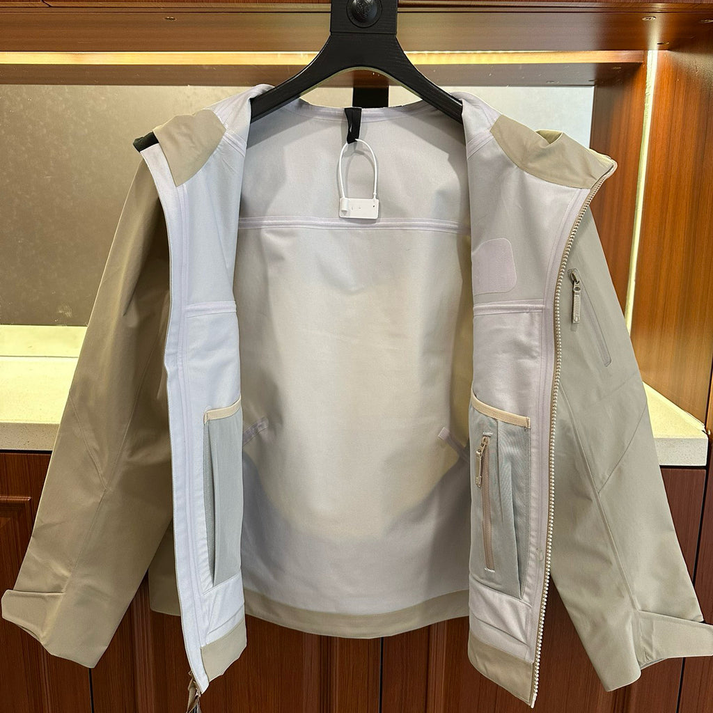 Unisex Waterproof Windproof Anti-Wrinkle Hardshell Jacket All-Weather Easy Care