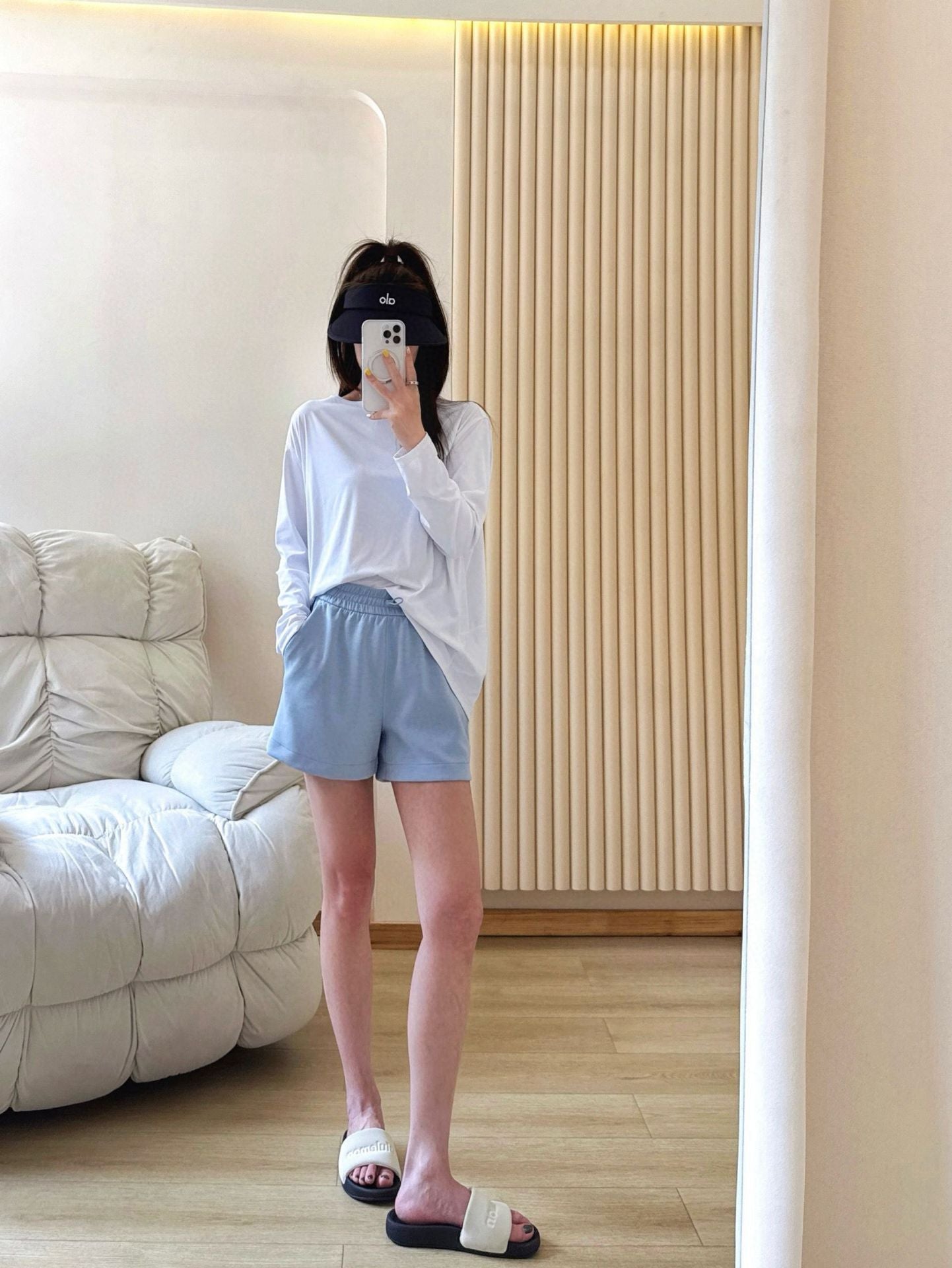 Softstreame Air Layer Movement 4Inch  Magic Pants Casual Loose Versatile Outdoor Summer Yoga Shorts