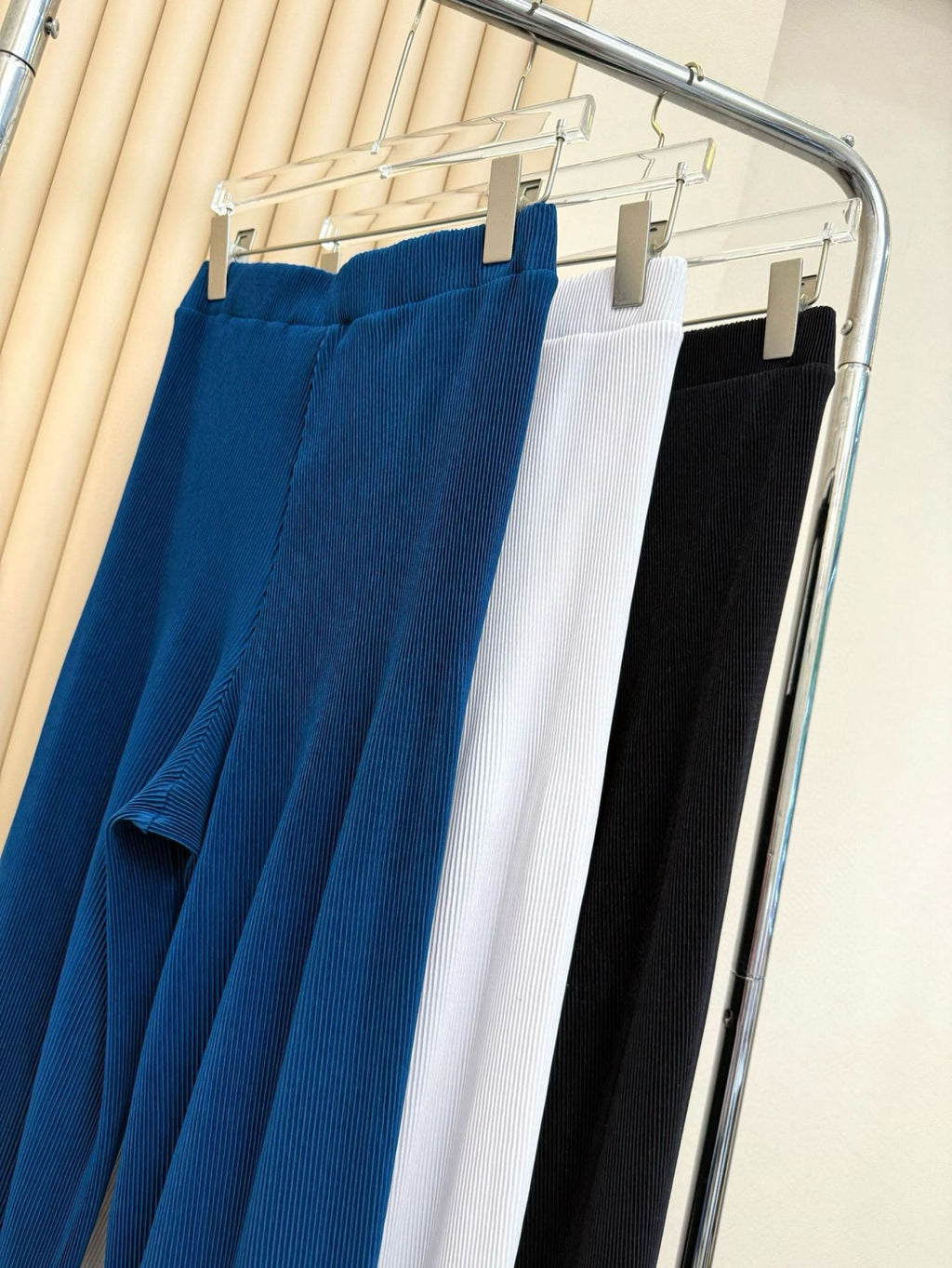 *Alo Higt Waist High Waist Organ Pleated Wide Leg Pants Soft Loose Slimming Pants Casual Lazy Floor Length