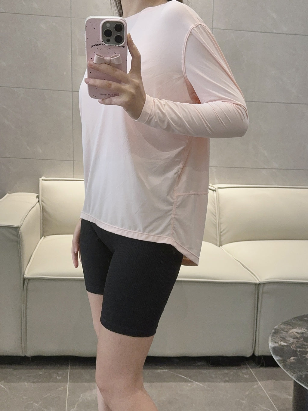 Action Yoga Wear Sun Protection Cool Sports Top Long Sleeve Versatile Base Layer Casual active wear woman