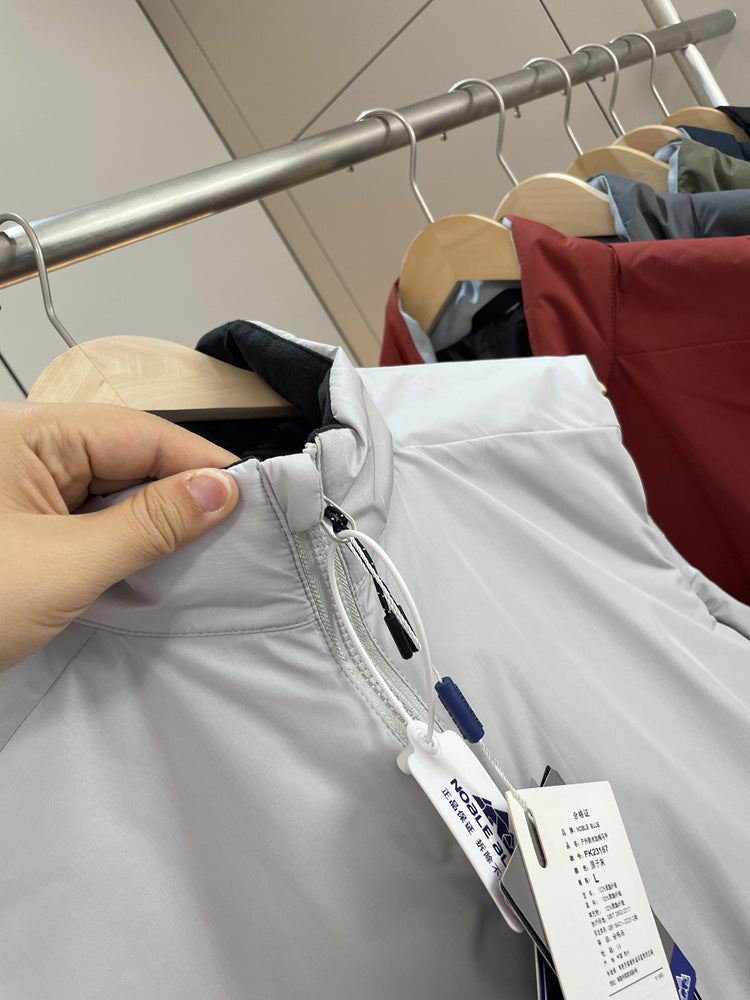 "Bird"AT0M Series！Warmer than down P Cotton！Autumn and Winter Men's Export Stand Collar Vest