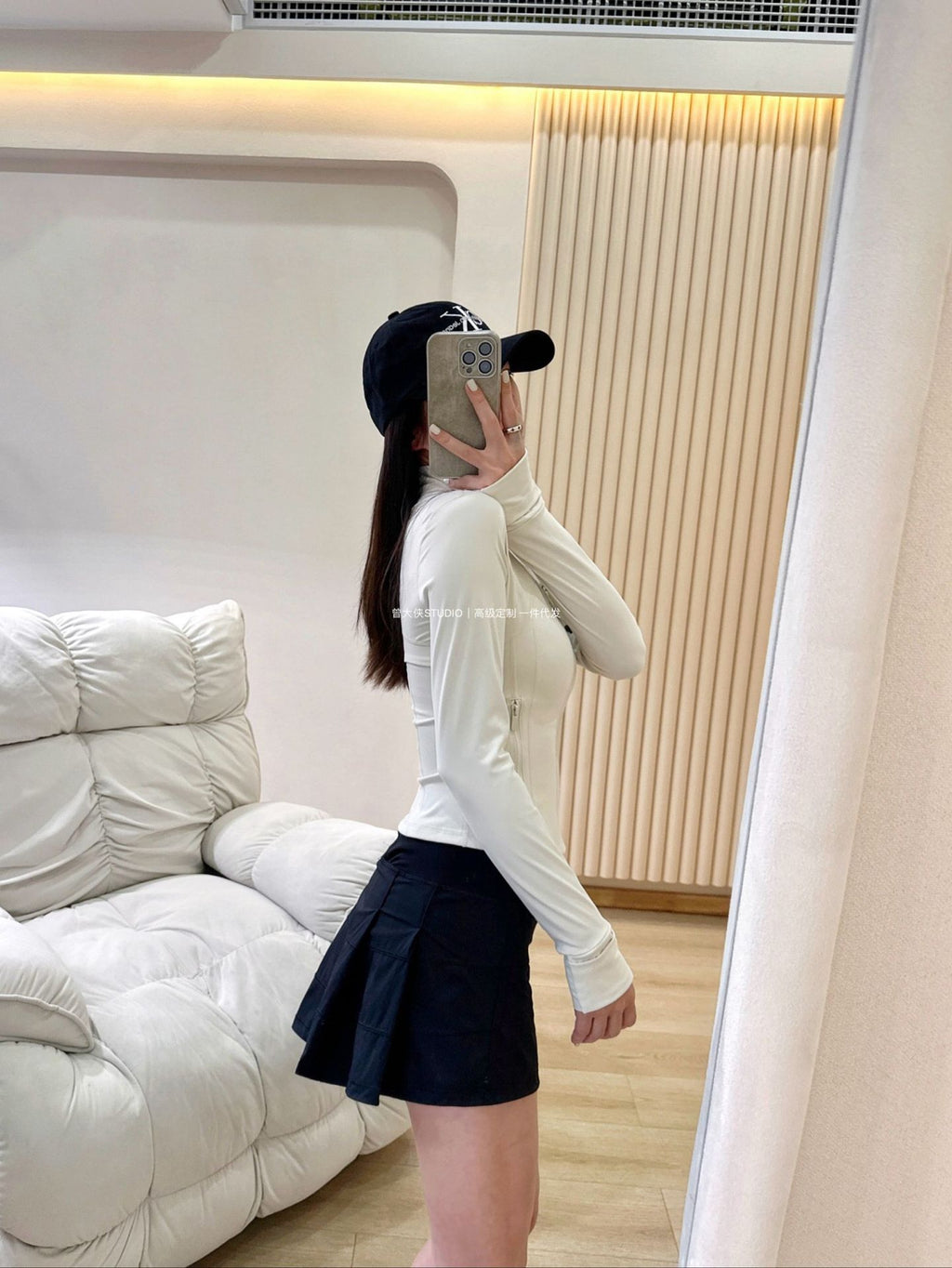 *Define Canada Short Style Cropped Yoga Sports Jacket Women's Slim Stand Collar Fitness Jacket Spring Women