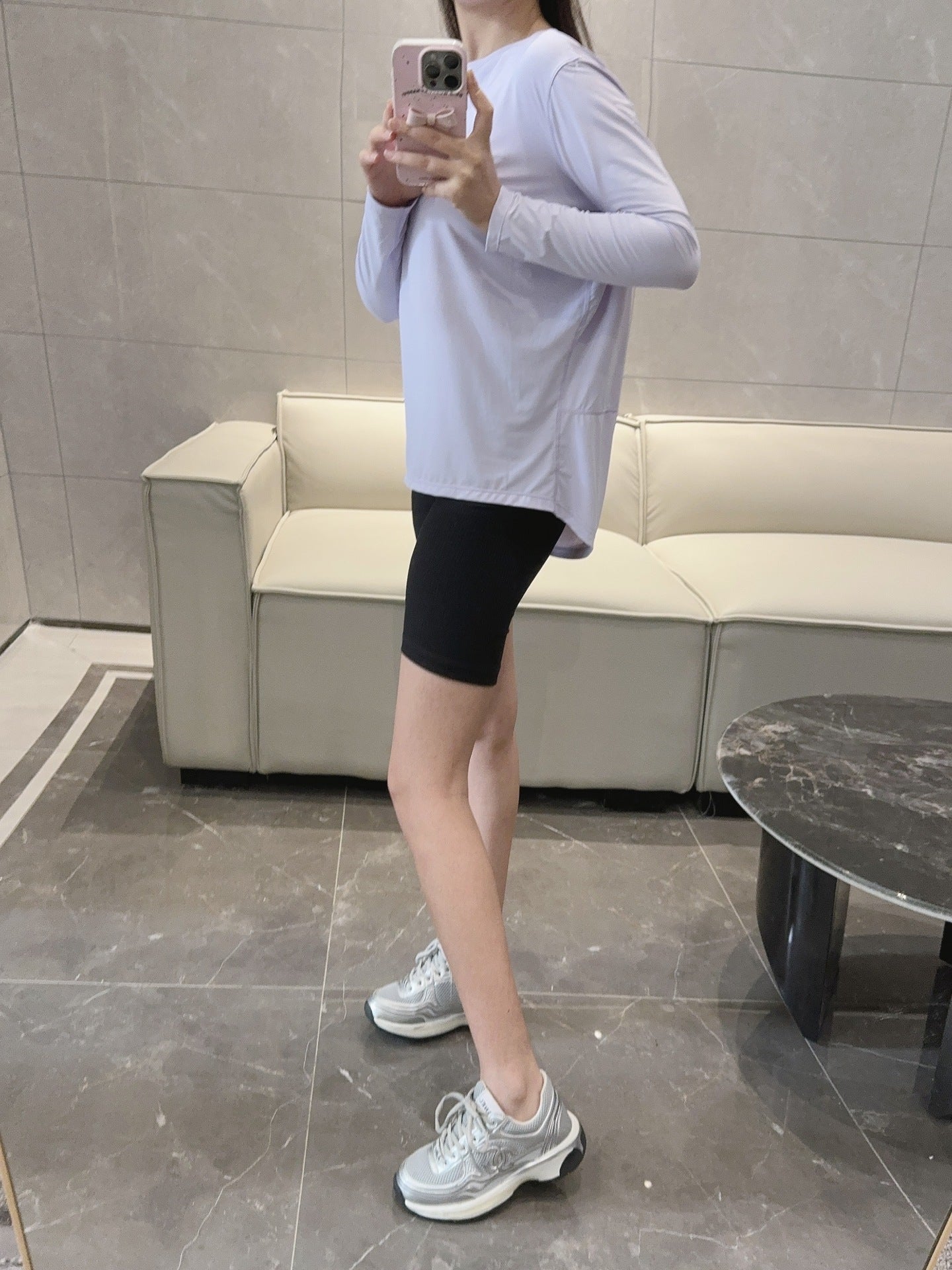 Action Yoga Wear Sun Protection Cool Sports Top Long Sleeve Versatile Base Layer Casual active wear woman