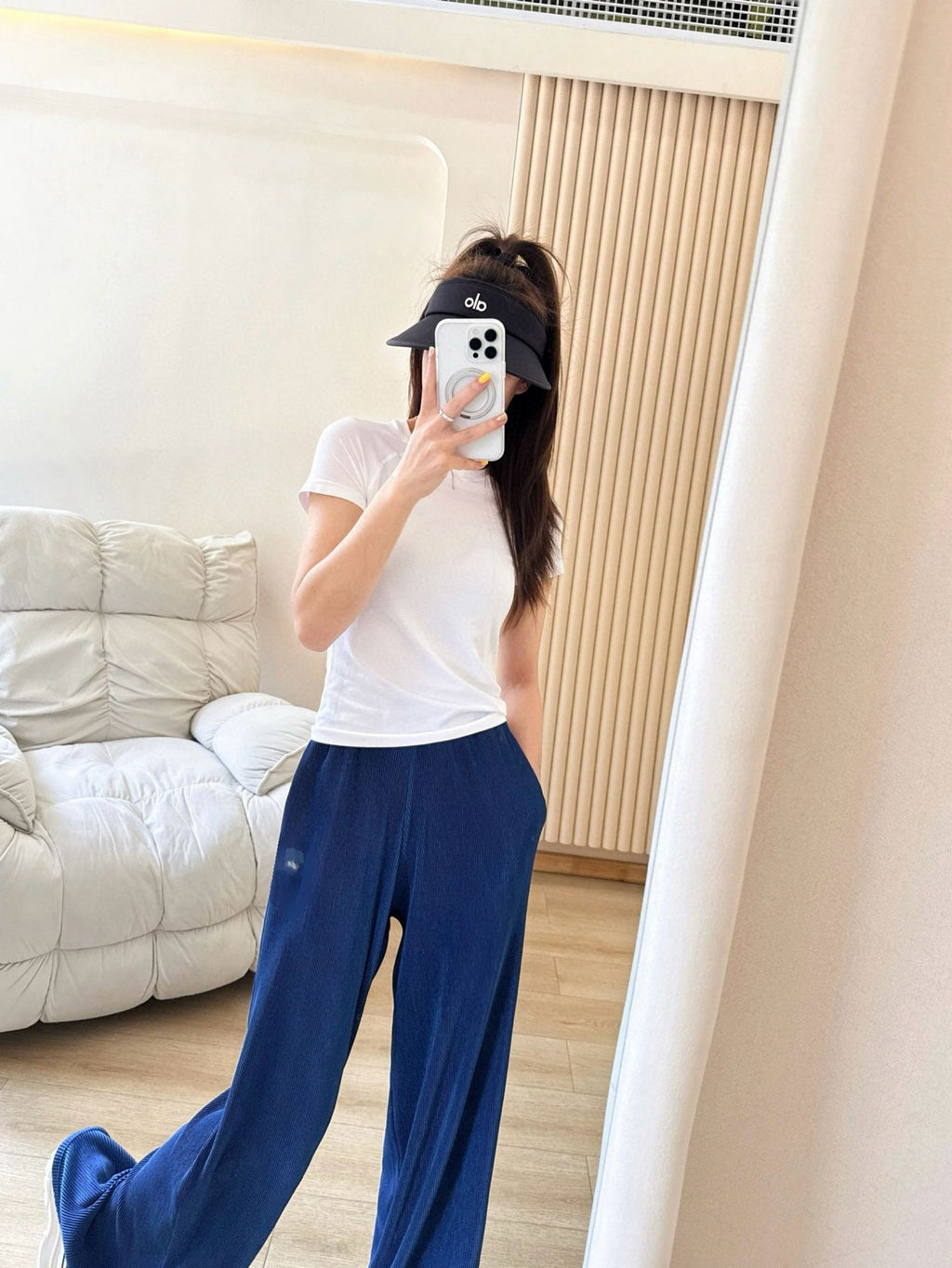 *ALO Nude Seamless Running Short Sleeve Summer Quick-Dry Sports Fitness Running Training Breathable Yoga One-Piece Fabric T