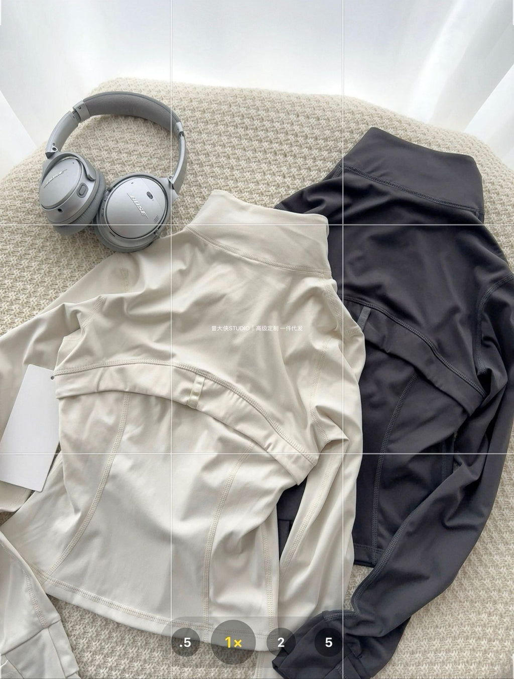 *Define Canada Short Style Cropped Yoga Sports Jacket Women's Slim Stand Collar Fitness Jacket Spring Women