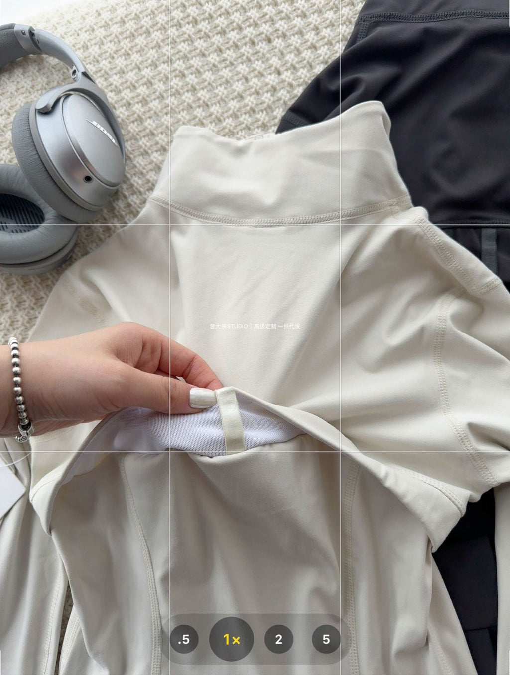 *Define Canada Short Style Cropped Yoga Sports Jacket Women's Slim Stand Collar Fitness Jacket Spring Women