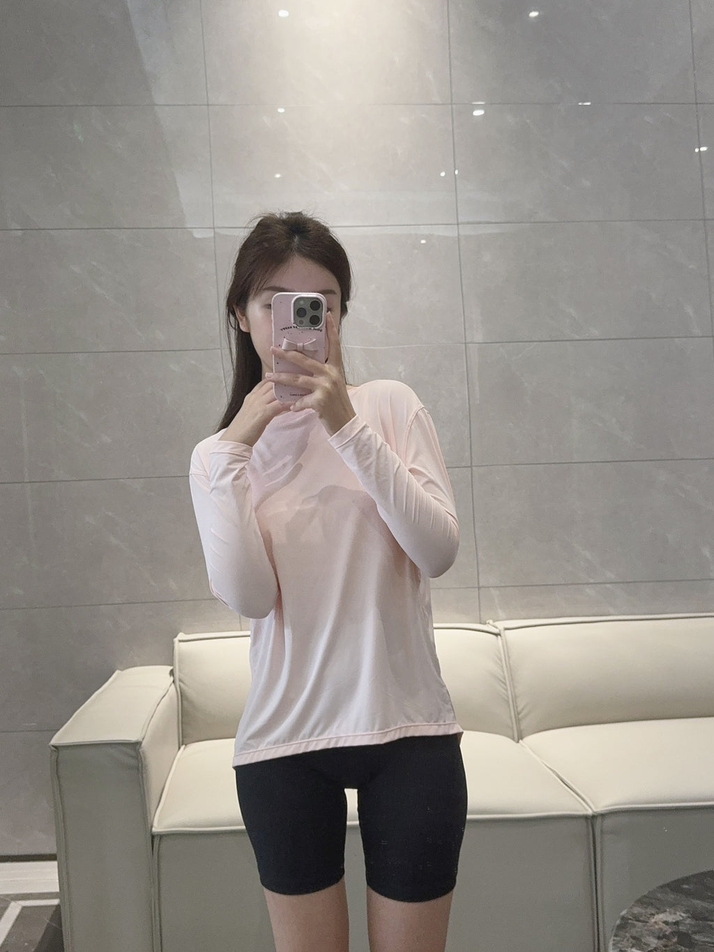 Action Yoga Wear Sun Protection Cool Sports Top Long Sleeve Versatile Base Layer Casual active wear woman