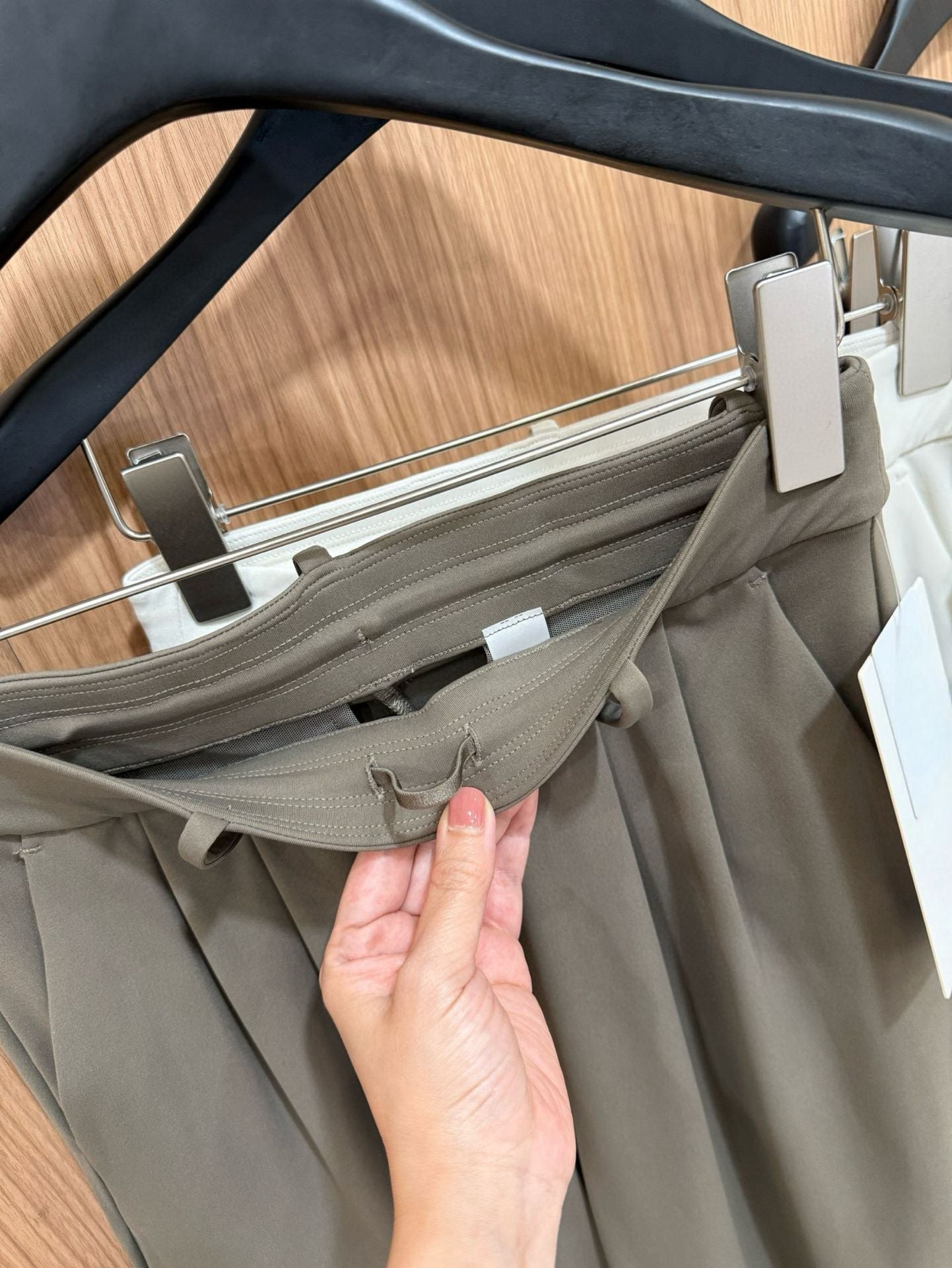 Daydrift Stretch Casual Trousers Draped Four-Way Stretch Elastic High Waist Lazy Loose Wide-Leg Pants for Women