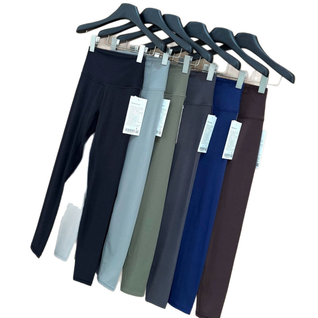 Signature 7/8 High-Waisted Yoga Pants – Authentic Lycra Fabric with Slimming Fit – Premium Versatile Workout Leggings in 6 Essential Colors