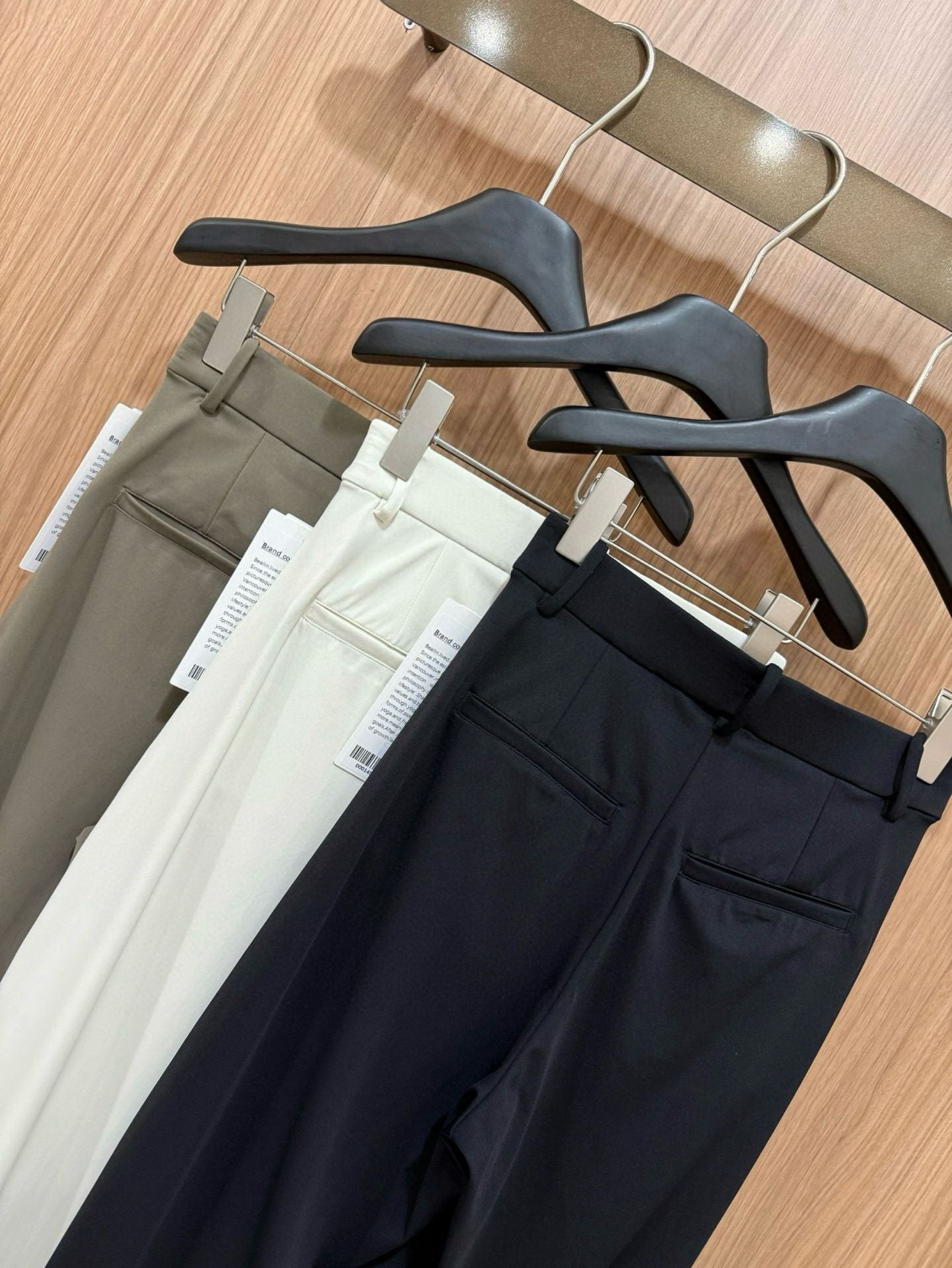 Daydrift Stretch Casual Trousers Draped Four-Way Stretch Elastic High Waist Lazy Loose Wide-Leg Pants for Women