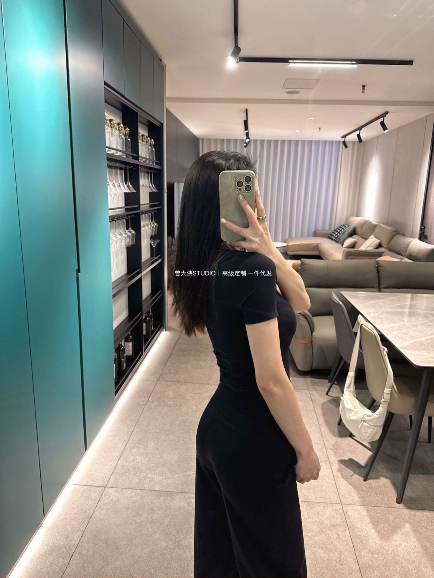 *Lulu Same Style Nulu Double Layer Slim Waist Bare Feel Short Sleeve Casual Sports Ultra Soft Slim Fit Versatile Slimming T Women's T-shirt