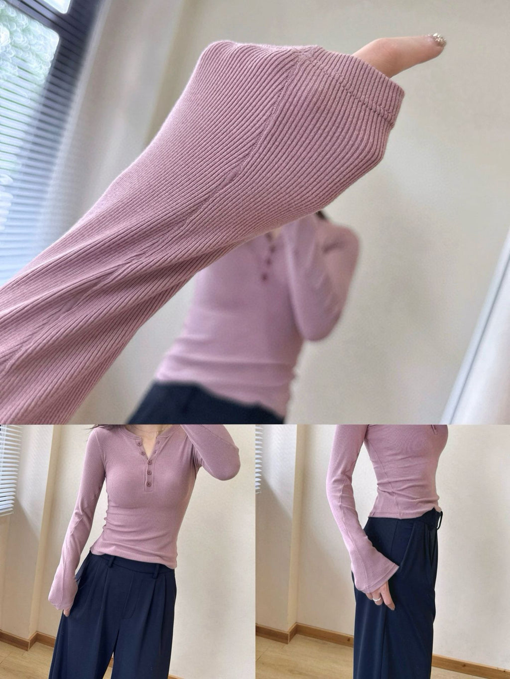 *lulu Same Style Hold Tight Modal Henley Shirt Slim Fit Yoga Fitness Sports Base Layer T Women's T-shirt