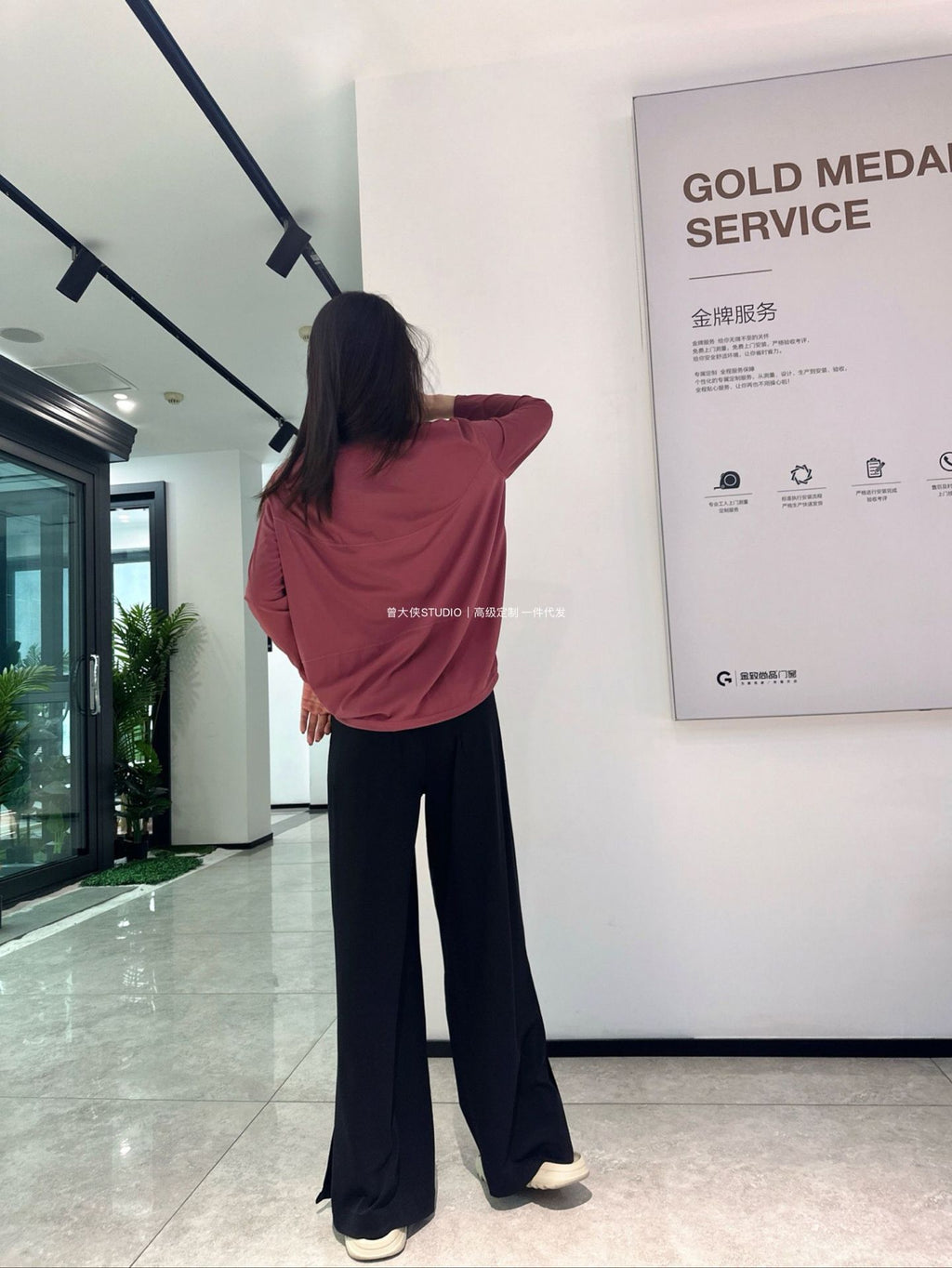 *lulu Same Style Action Loose Sun Protection Long Sleeve Women's Turtle Neck Sports Running Fitness Quick-Dry Breathable T Shirt