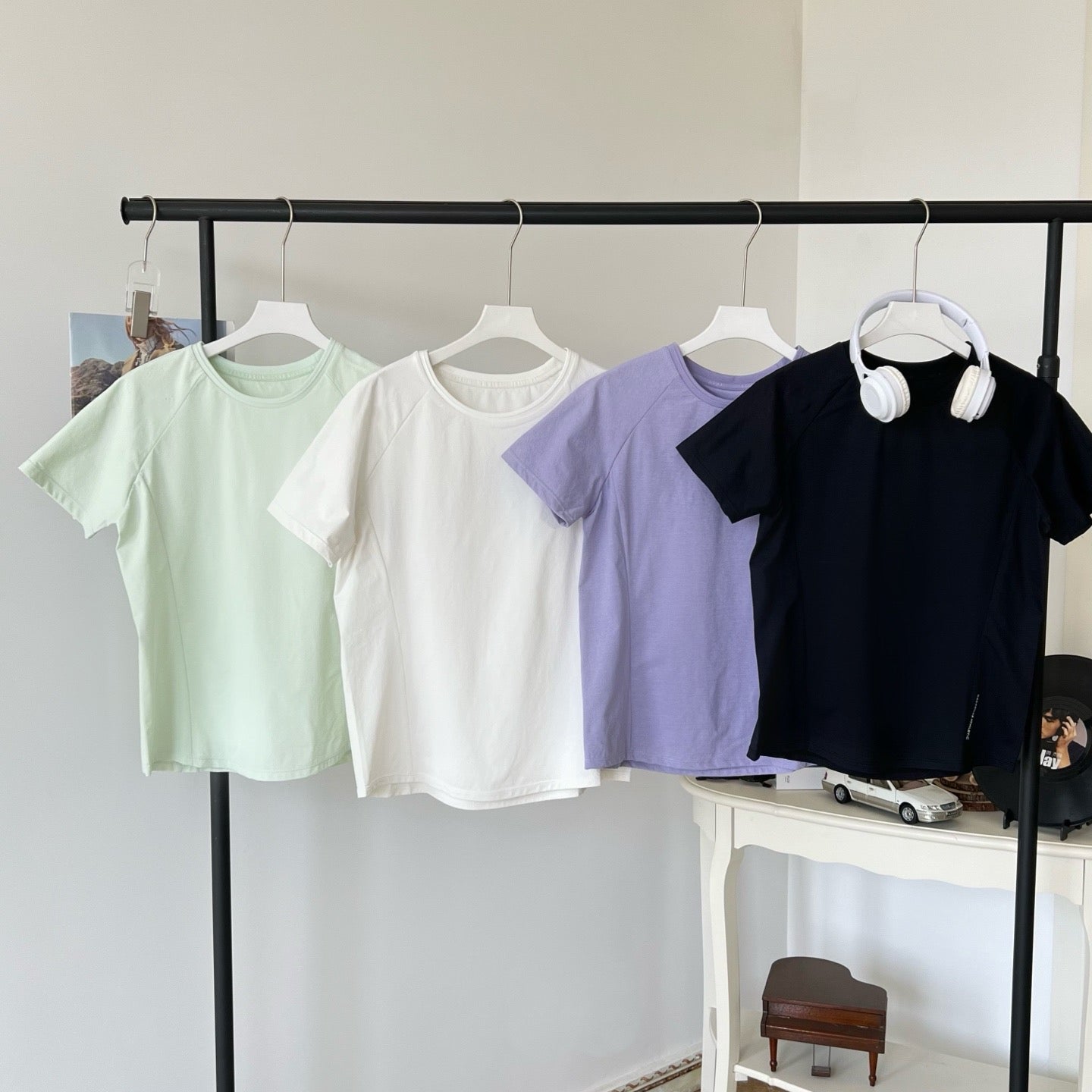 Women's Athletic T-Shirt Spring/Summer/Fall Moisture-Wicking Quick-Dry Polyester Activewear Breathable