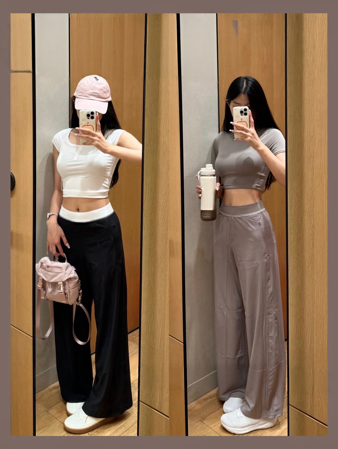 Swift Women's High-Waist Wide-Leg Pants Lightweight Breathable Casual