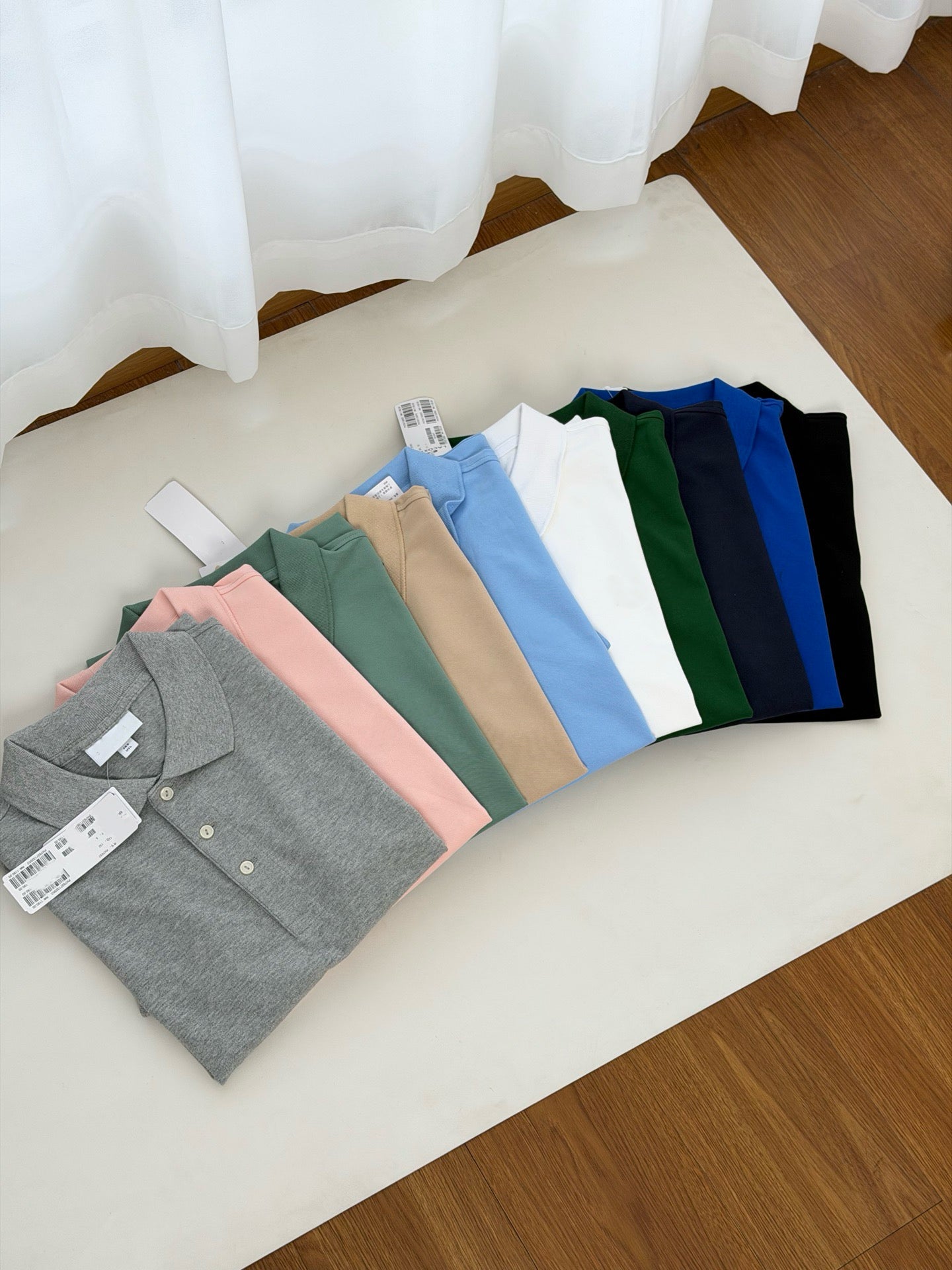 Classic Men's 100% Cotton Pique Polo Shirt - Breathable, Comfortable, Versatile