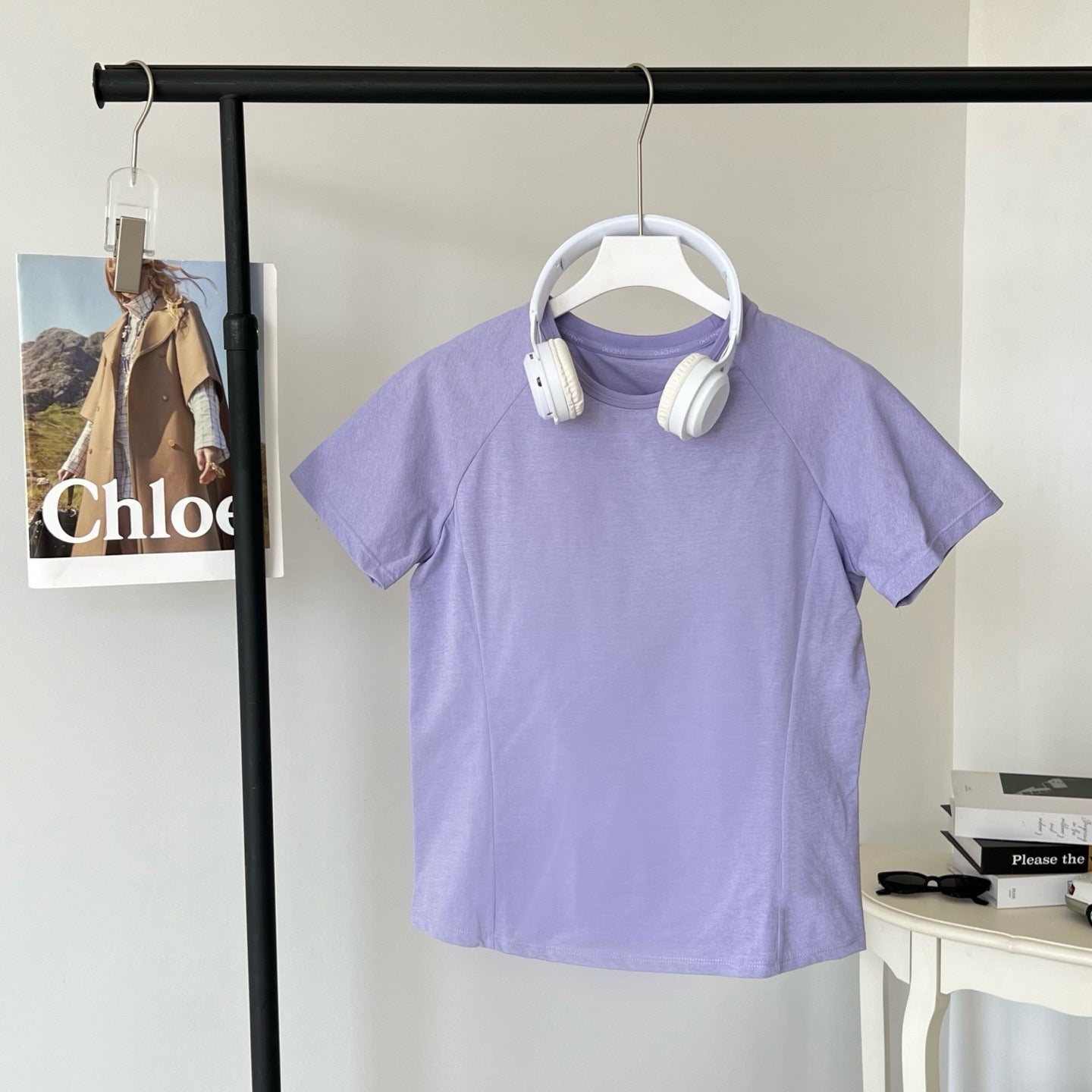 Women's Athletic T-Shirt Spring/Summer/Fall Moisture-Wicking Quick-Dry Polyester Activewear Breathable