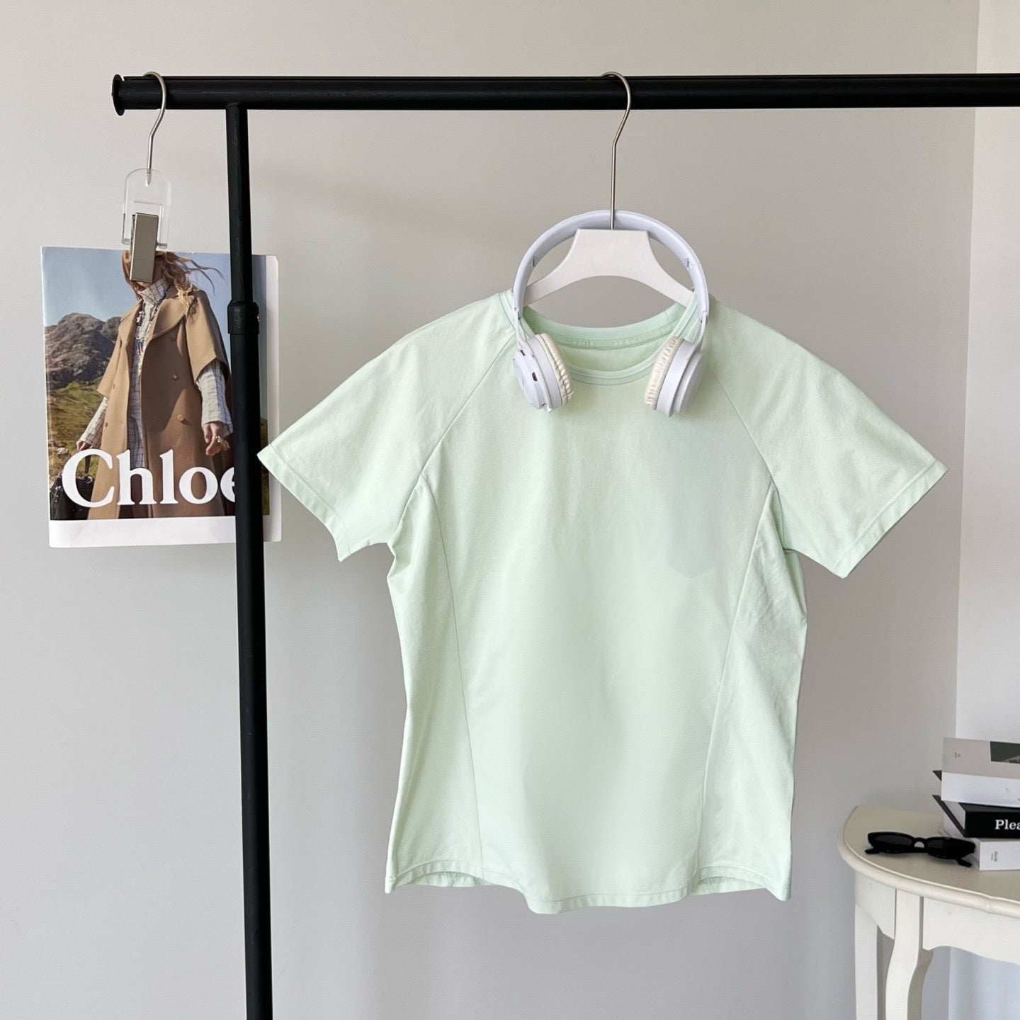 Women's Athletic T-Shirt Spring/Summer/Fall Moisture-Wicking Quick-Dry Polyester Activewear Breathable