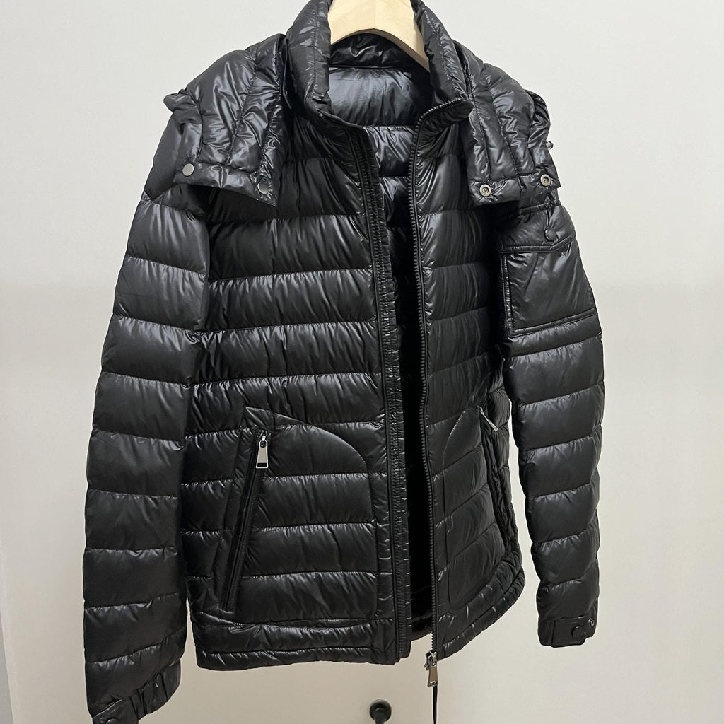 Goose Down hooded Jacket  puffy Unisex Man Woman FluffyLight Warm With Hood Pockets Easy Clean model 3014