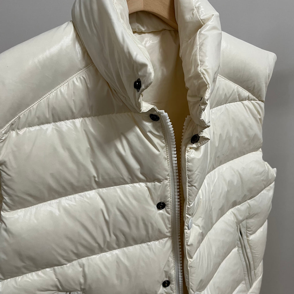 Goose Down Vest Jacket Puffy Vest Flulffy Warm Easy Clean Unisex 850FP model 1927