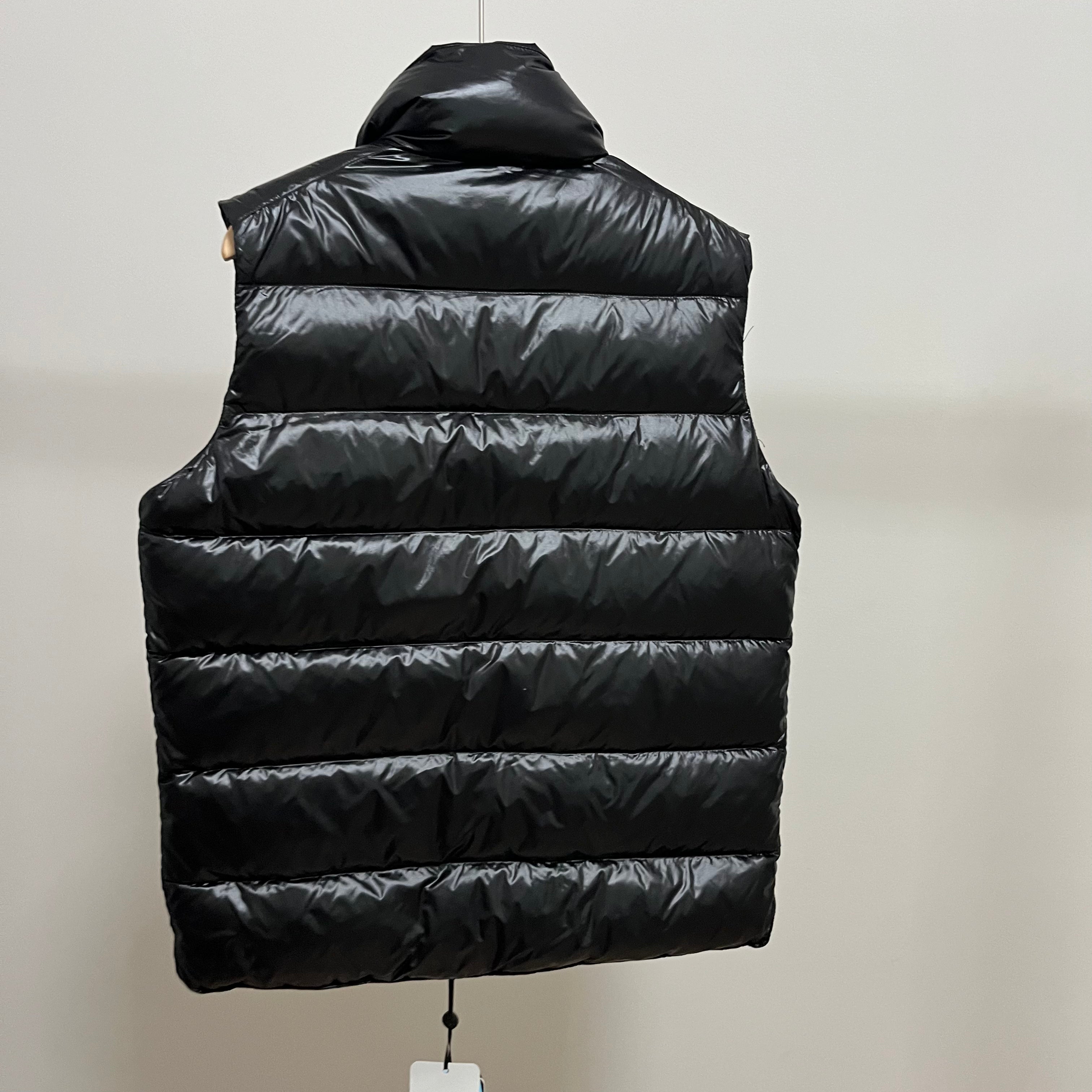 Goose Down Vest Jacket Puffy Vest Flulffy Warm Easy Clean Unisex 850FP model 1927