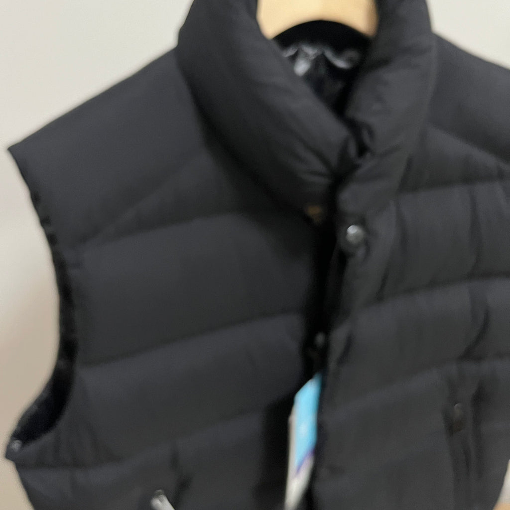 Goose Down Vest Jacket Puffy Vest Flulffy Warm Easy Clean Unisex 850FP model 1927