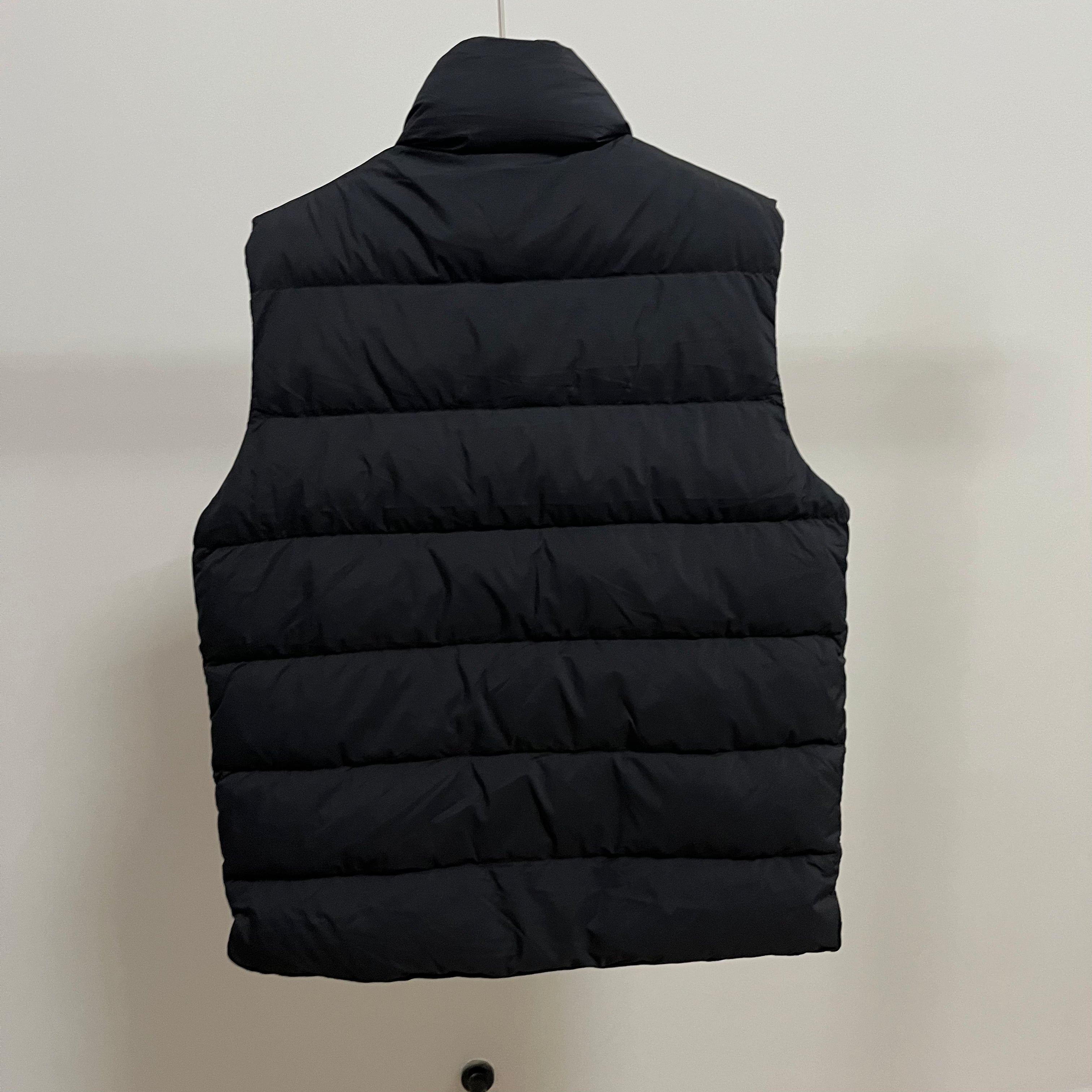 Goose Down Vest Jacket Puffy Vest Flulffy Warm Easy Clean Unisex 850FP model 1927