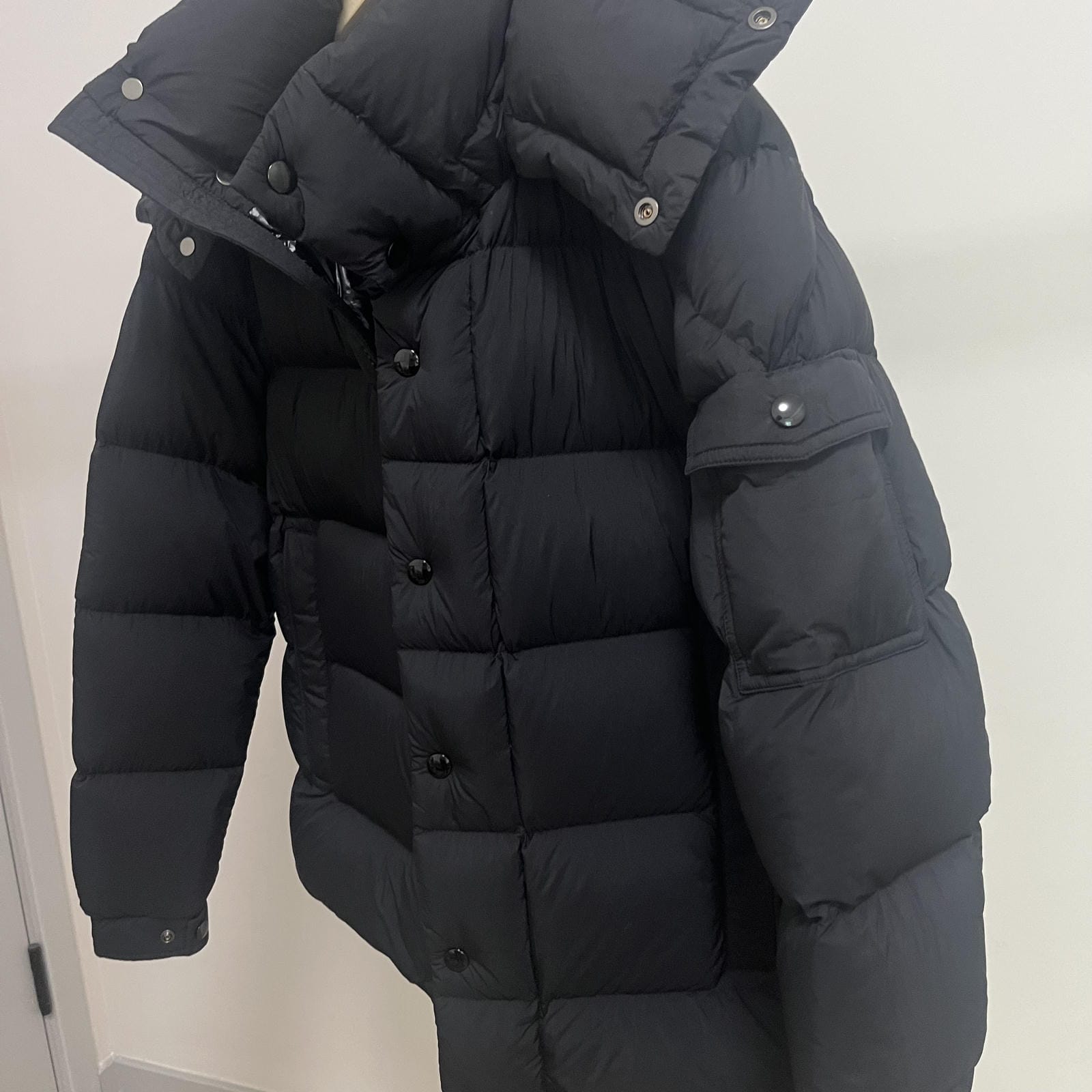 Goose Down Jacket Puffy Fluffy Warm Woman Easy Clean With Hood Lightweight 850FP model 3017