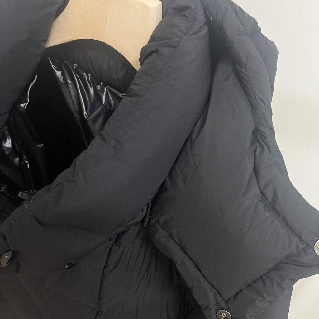 Goose Down Jacket Puffy Fluffy Warm Woman Easy Clean With Hood Lightweight 850FP model 3017