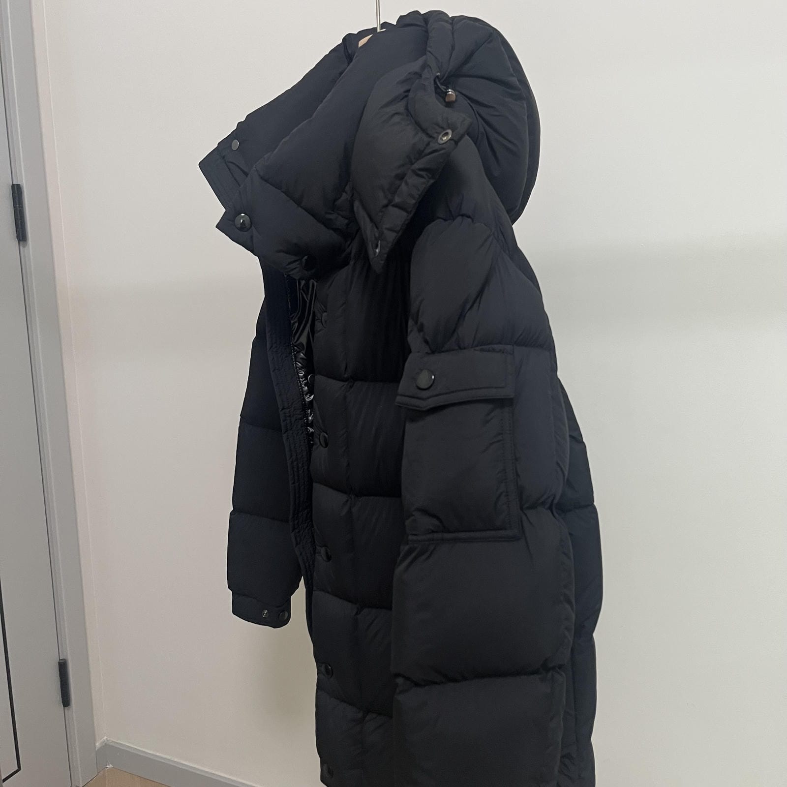 Goose Down Jacket Puffy Fluffy Warm Woman Easy Clean With Hood Lightweight 850FP model 3017