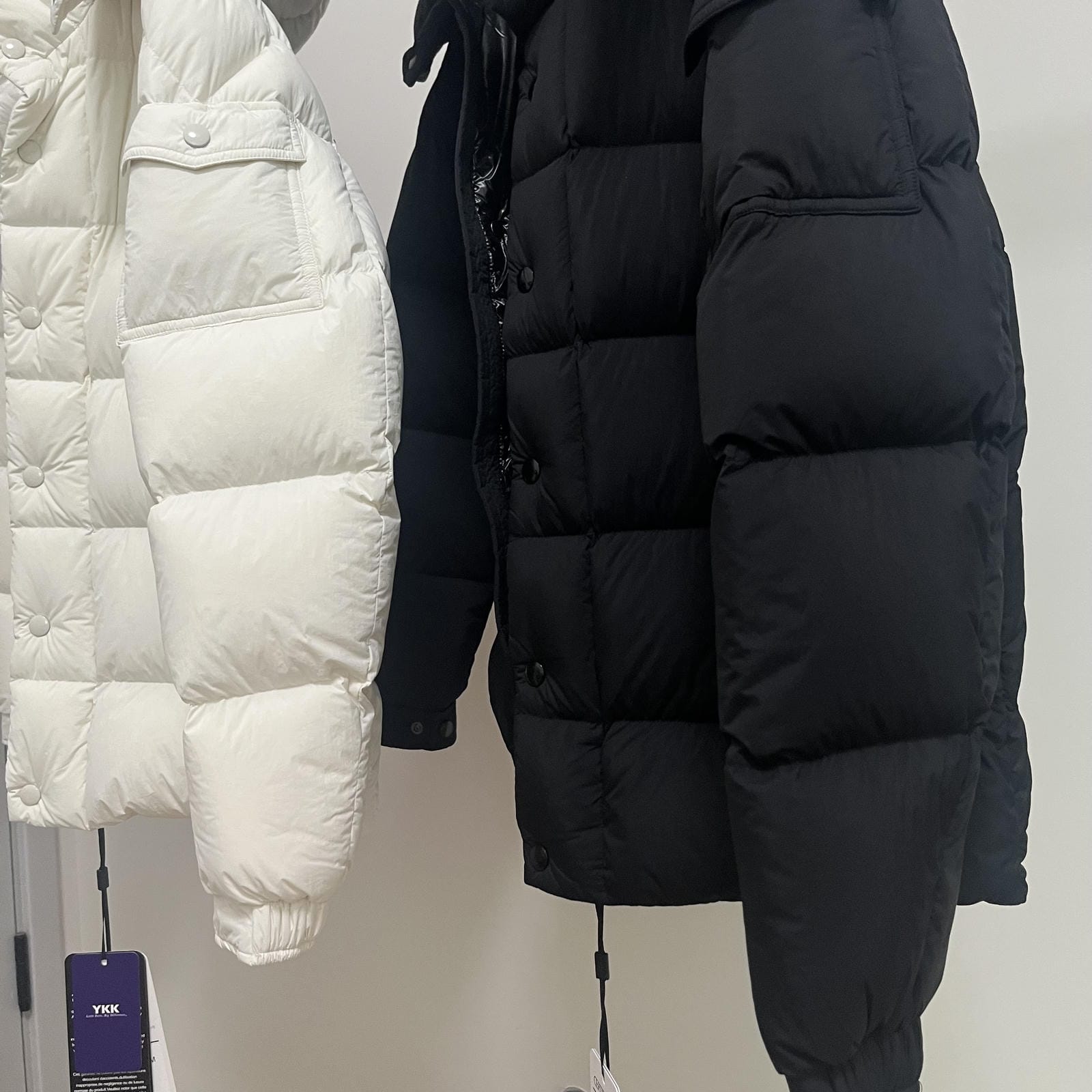 Goose Down Jacket Puffy Fluffy Warm Woman Easy Clean With Hood Lightweight 850FP model 3017