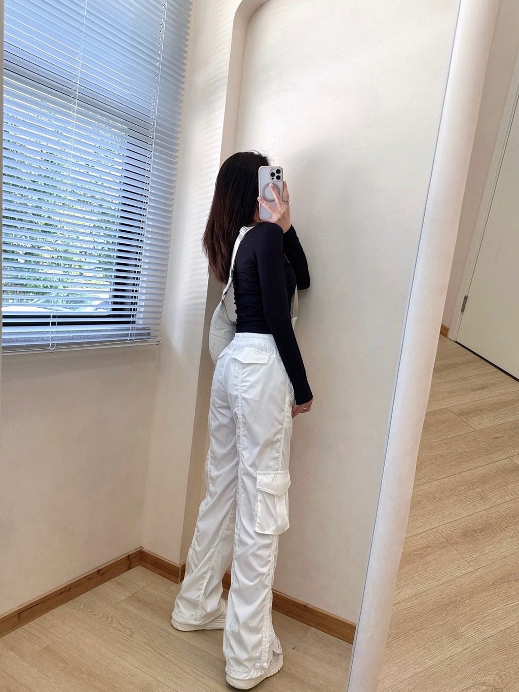 Dance Studio Workwear Loose Pants Lightweight Outdoor Quick-Dry Casual Sports High-Waist Drawstring Straight-Leg Pants for Women