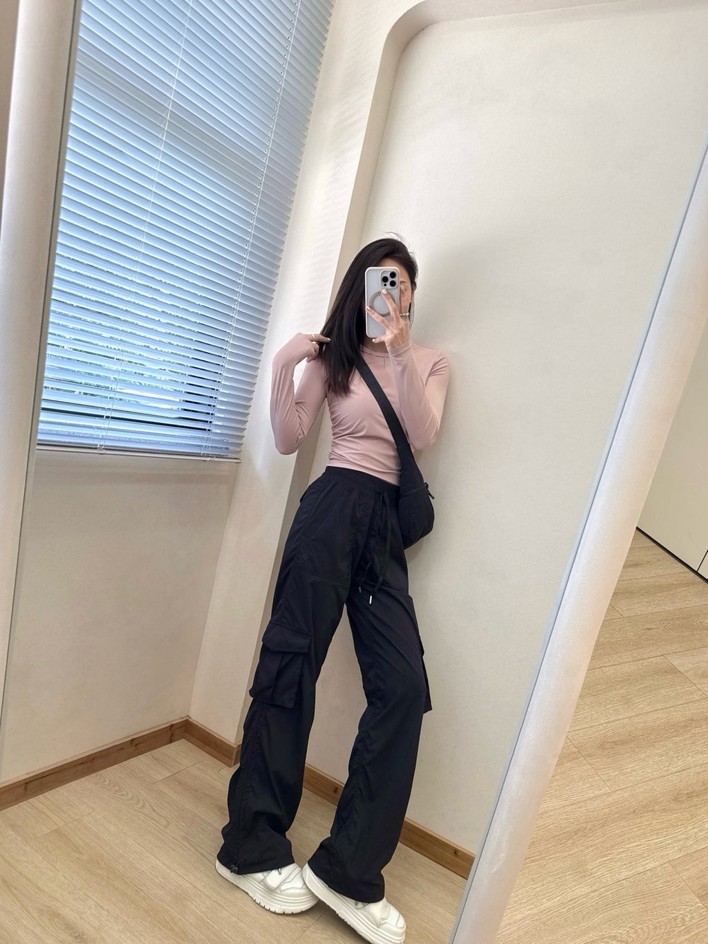 Dance Studio Workwear Loose Pants Lightweight Outdoor Quick-Dry Casual Sports High-Waist Drawstring Straight-Leg Pants for Women