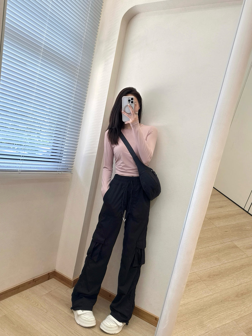 Dance Studio Workwear Loose Pants Lightweight Outdoor Quick-Dry Casual Sports High-Waist Drawstring Straight-Leg Pants for Women