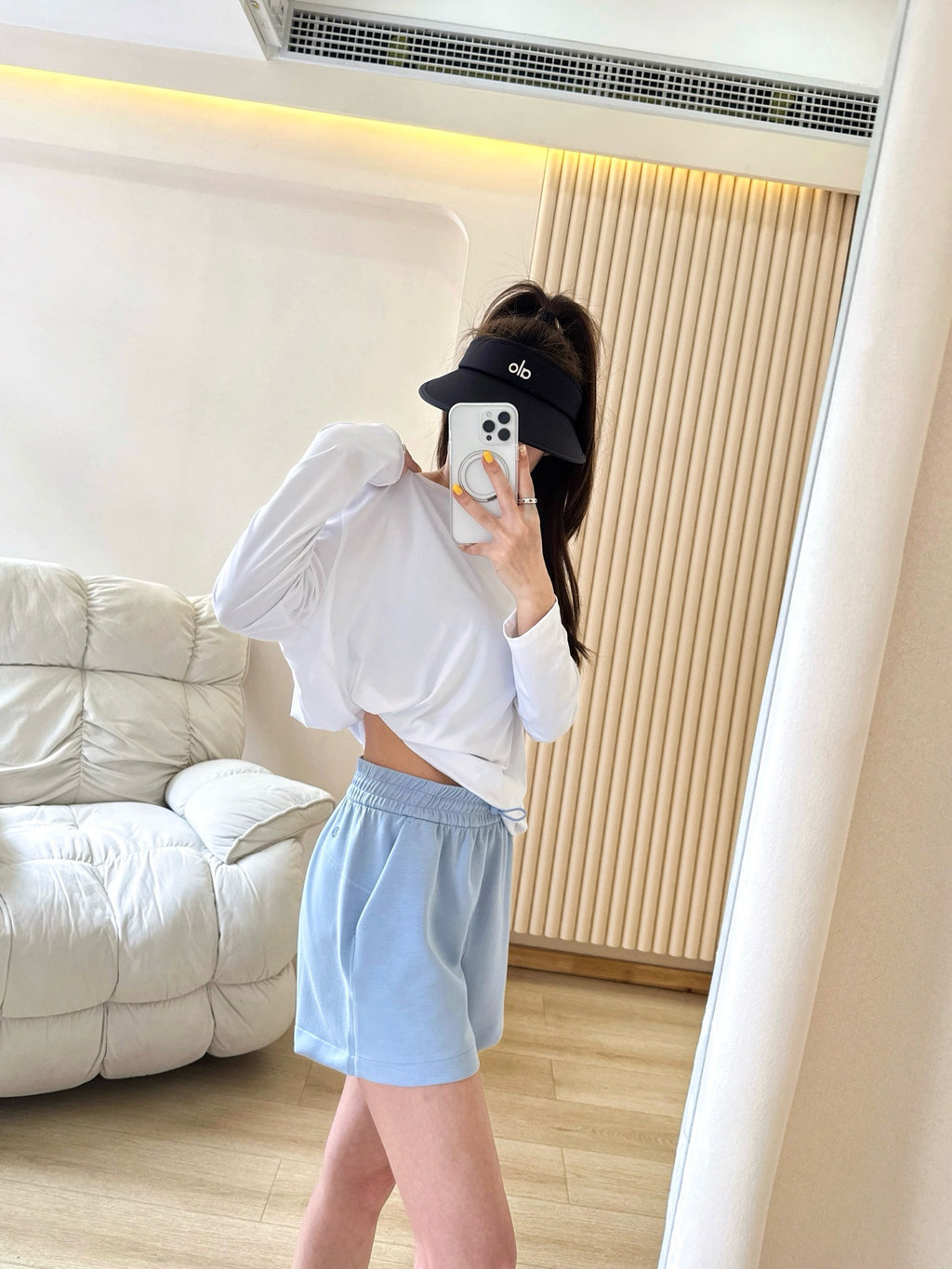 Softstreame Air Layer Movement 4Inch  Magic Pants Casual Loose Versatile Outdoor Summer Yoga Shorts