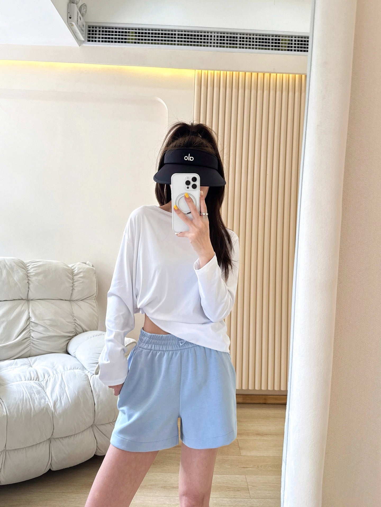 Softstreame Air Layer Movement 4Inch  Magic Pants Casual Loose Versatile Outdoor Summer Yoga Shorts