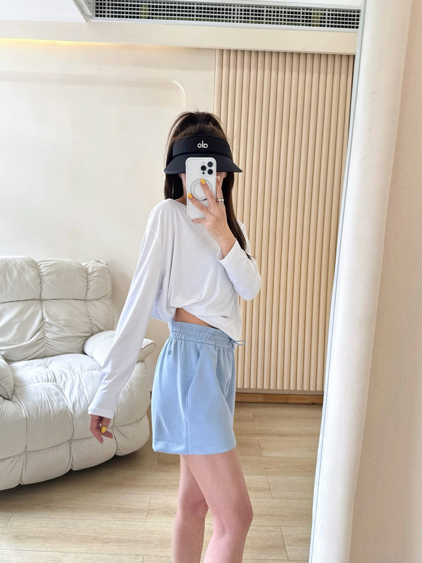 Softstreame Air Layer Movement 4Inch  Magic Pants Casual Loose Versatile Outdoor Summer Yoga Shorts