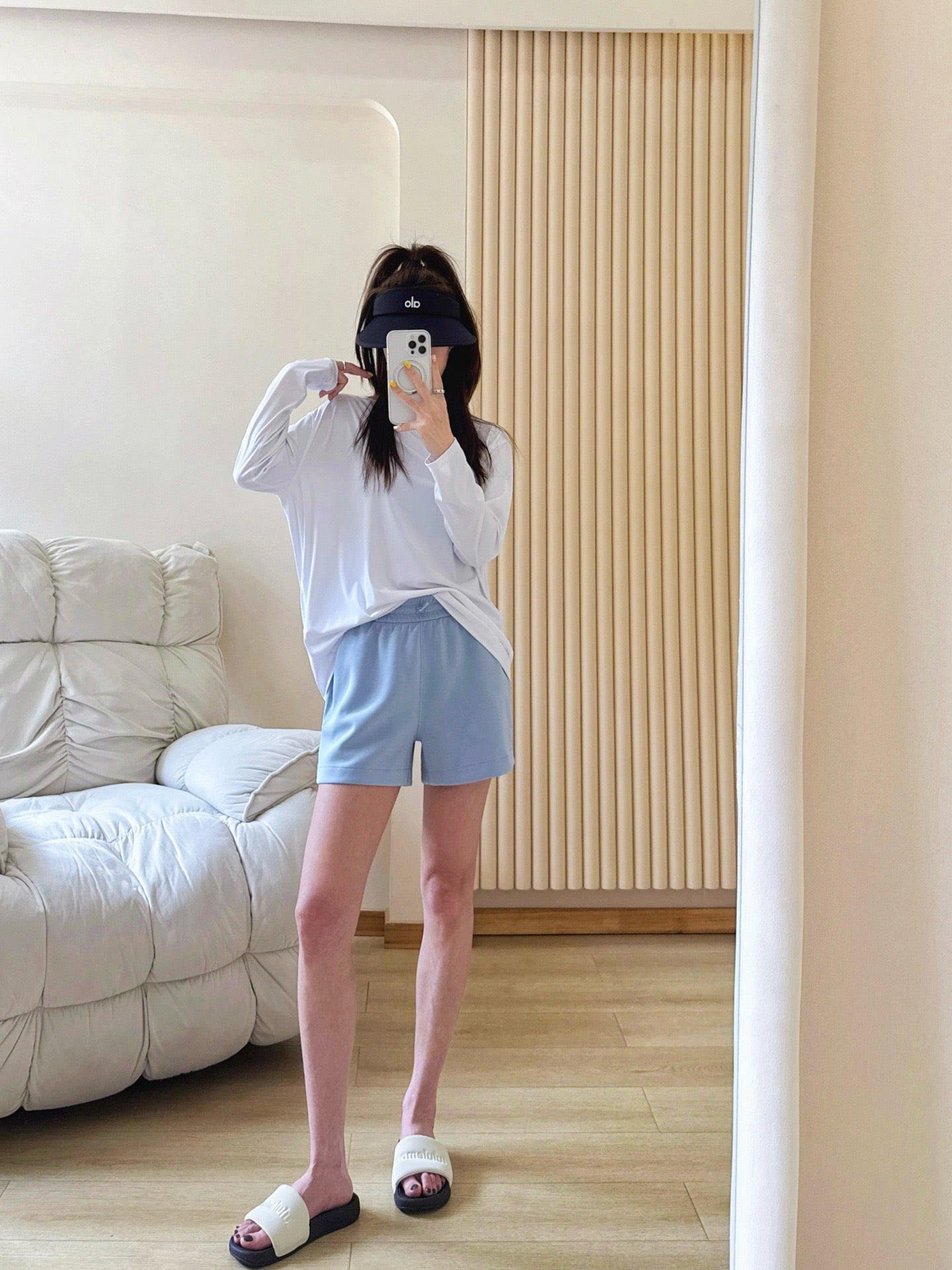 Softstreame Air Layer Movement 4Inch  Magic Pants Casual Loose Versatile Outdoor Summer Yoga Shorts