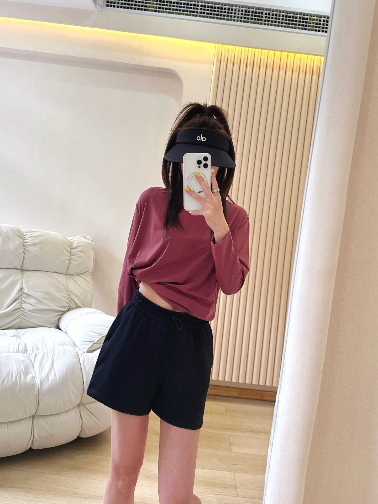 Action Loose Sun Protection Long Sleeve Women's Turtle Neck Sports Running Fitness Quick-Dry Breathable T Shirt