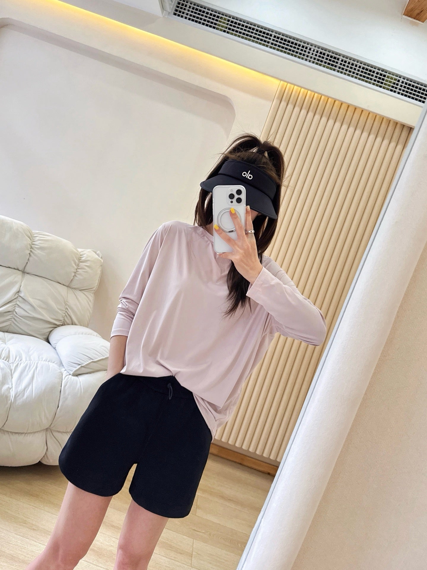 Softstreame Air Layer Movement 4Inch  Magic Pants Casual Loose Versatile Outdoor Summer Yoga Shorts