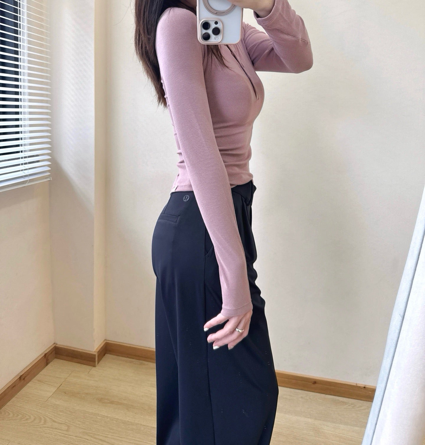 Hold Tight Modal Henley Shirt Slim Fit Yoga Fitness Sports Base Layer T Women's T-shirt