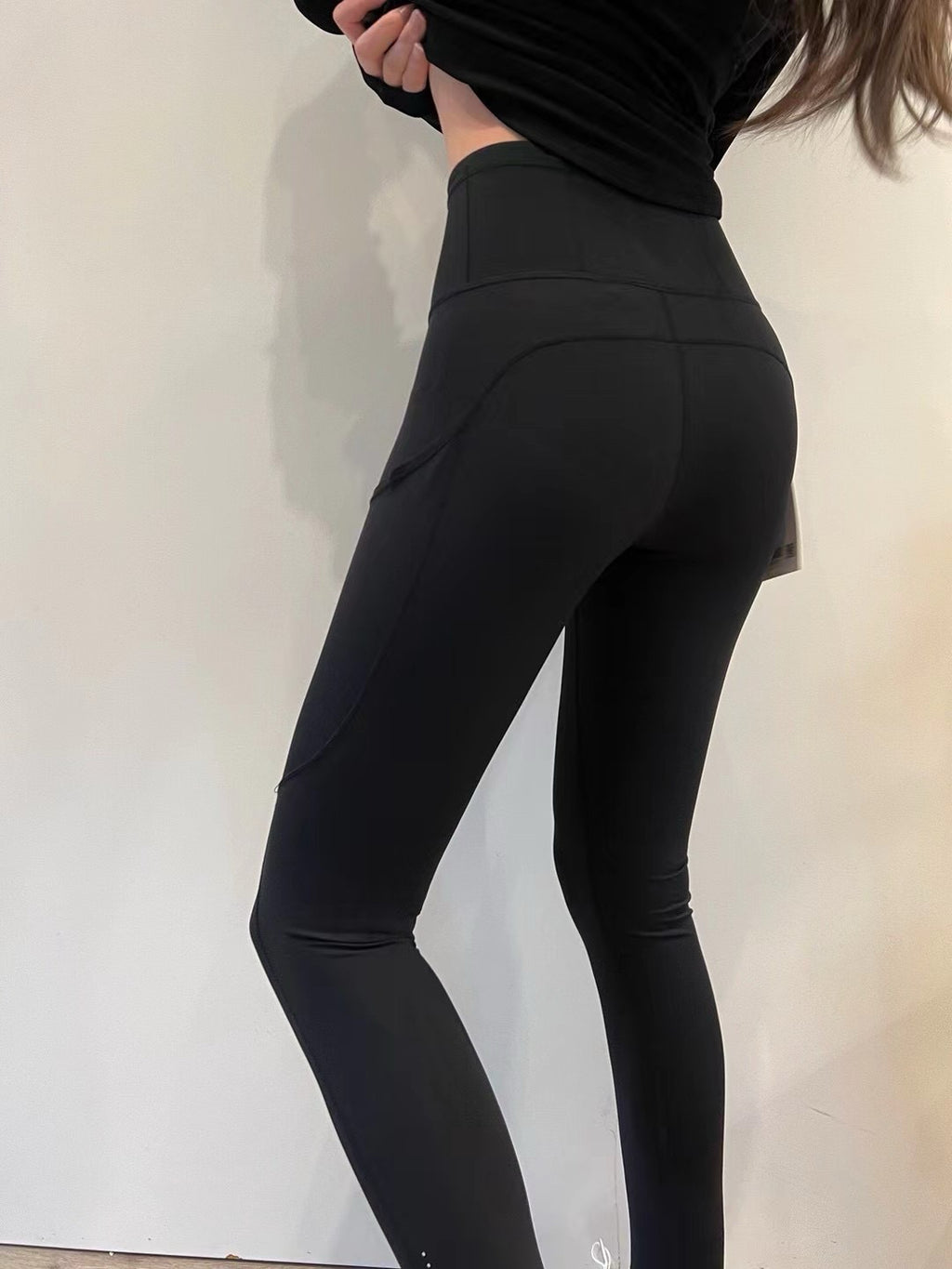 Fast and Free Women's Sports High Waist Leggings Side Pocket Yoga Pants