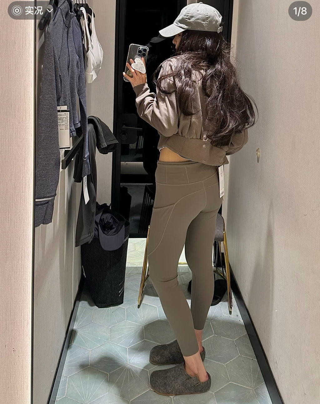 Fast and Free Women's Sports High Waist Leggings Side Pocket Yoga Pants